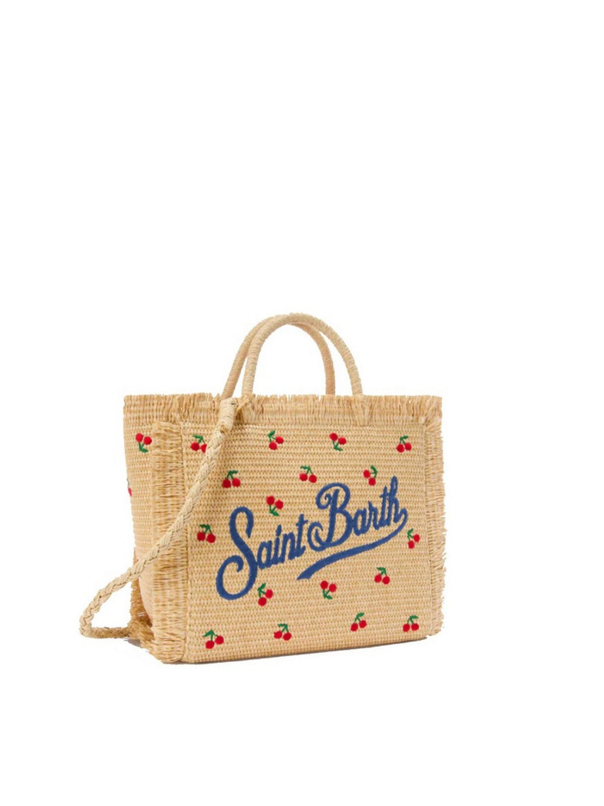 MC2 SAINT BARTH Borsa Donna  VANITY MINI STRAW N 00345L CHERRY 41 EMB