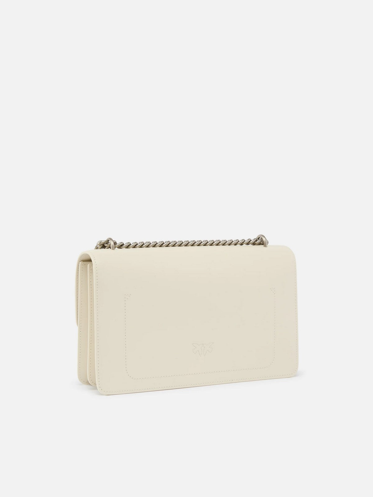 Pinko Woman Bag Love One Classic DC Vitello SE 100941-A0F1 Z14O White