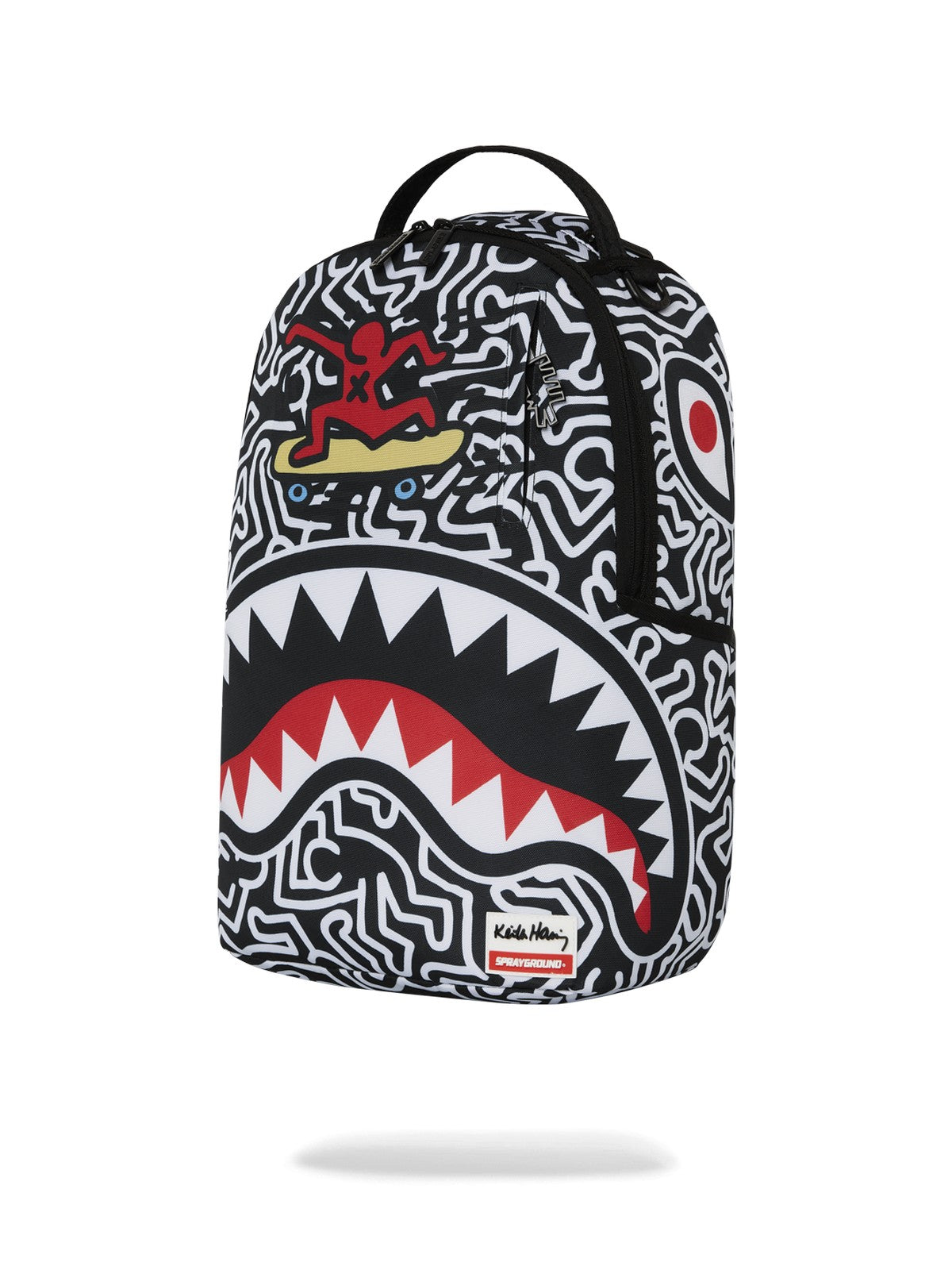 SPRAYGROUND Mochila para hombres de Keith Harring 3 mochila 910b6914nsz negro