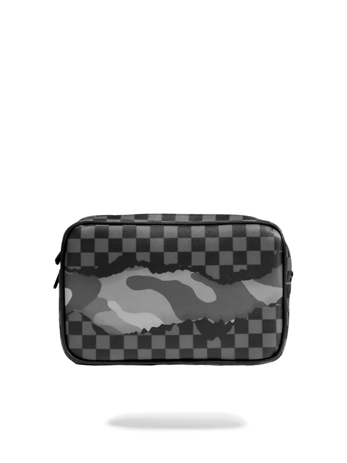 SPRAYGROUND Pochette Uomo SPLIT UP CAMO TEAR TOILETRY BRICK 910B6583NSZ Grigio