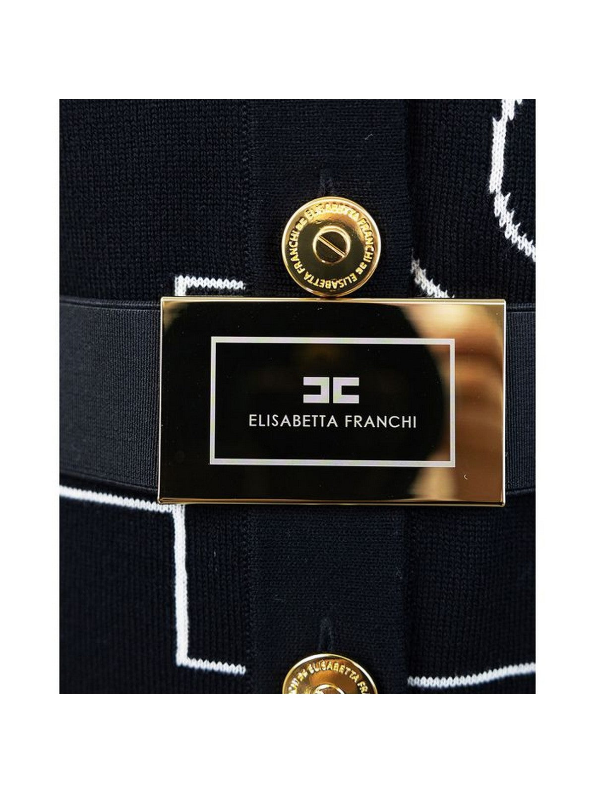 ELISABETTA FRANCHI Mk72m46e2 685 cárdigan negro