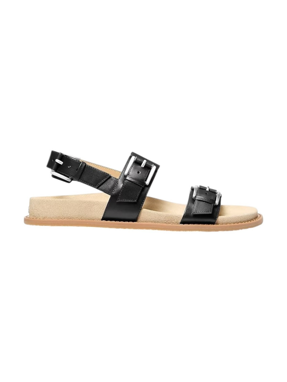 MICHAEL KORS Sandalo Donna NIA FLAT SANDAL 40S6NIFS1D 001 BLACK