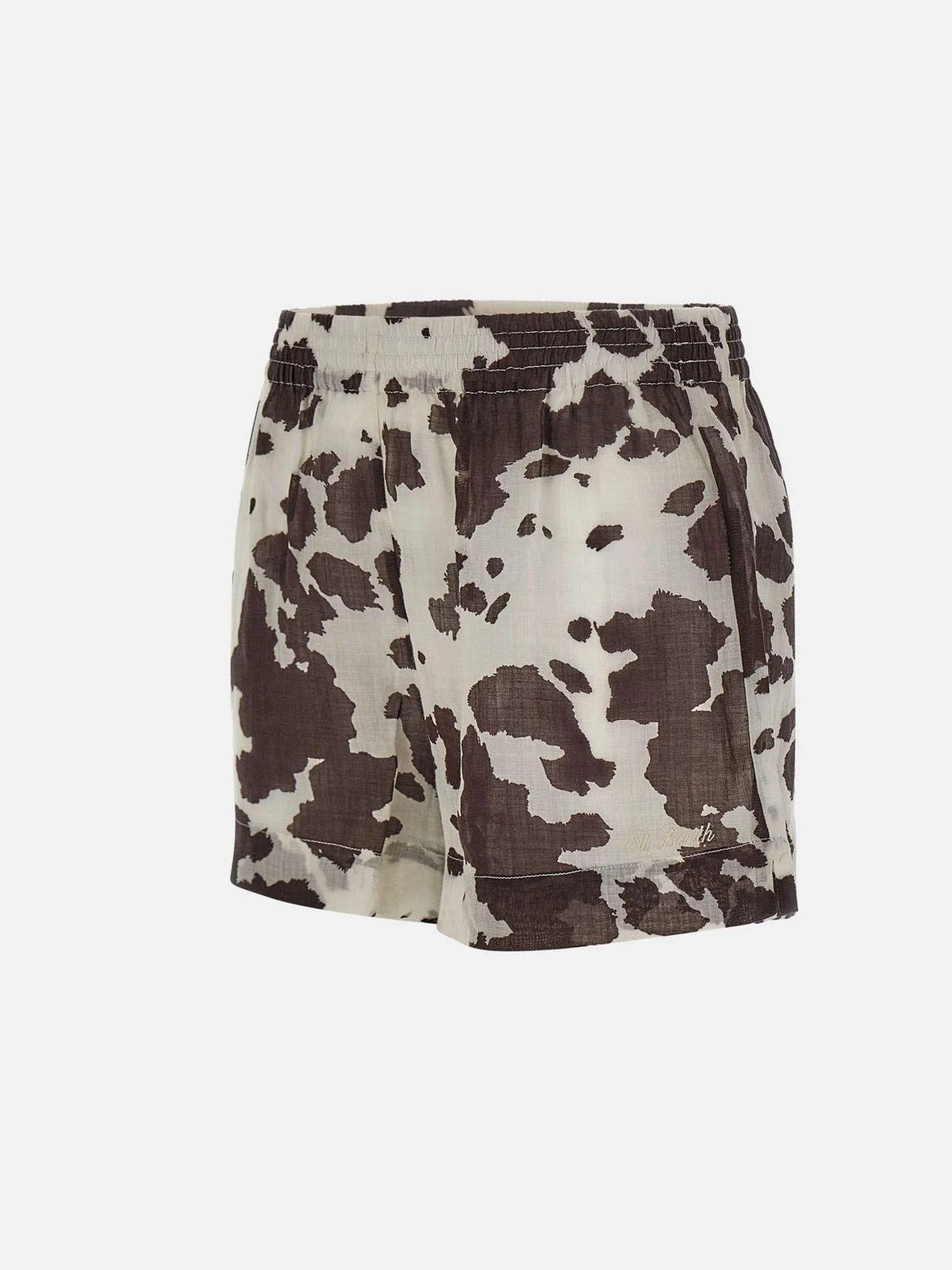 MC2 SAINT BARTH Pantaloncino Donna  MEAVE 01342L RAMIE COW WEST 1018