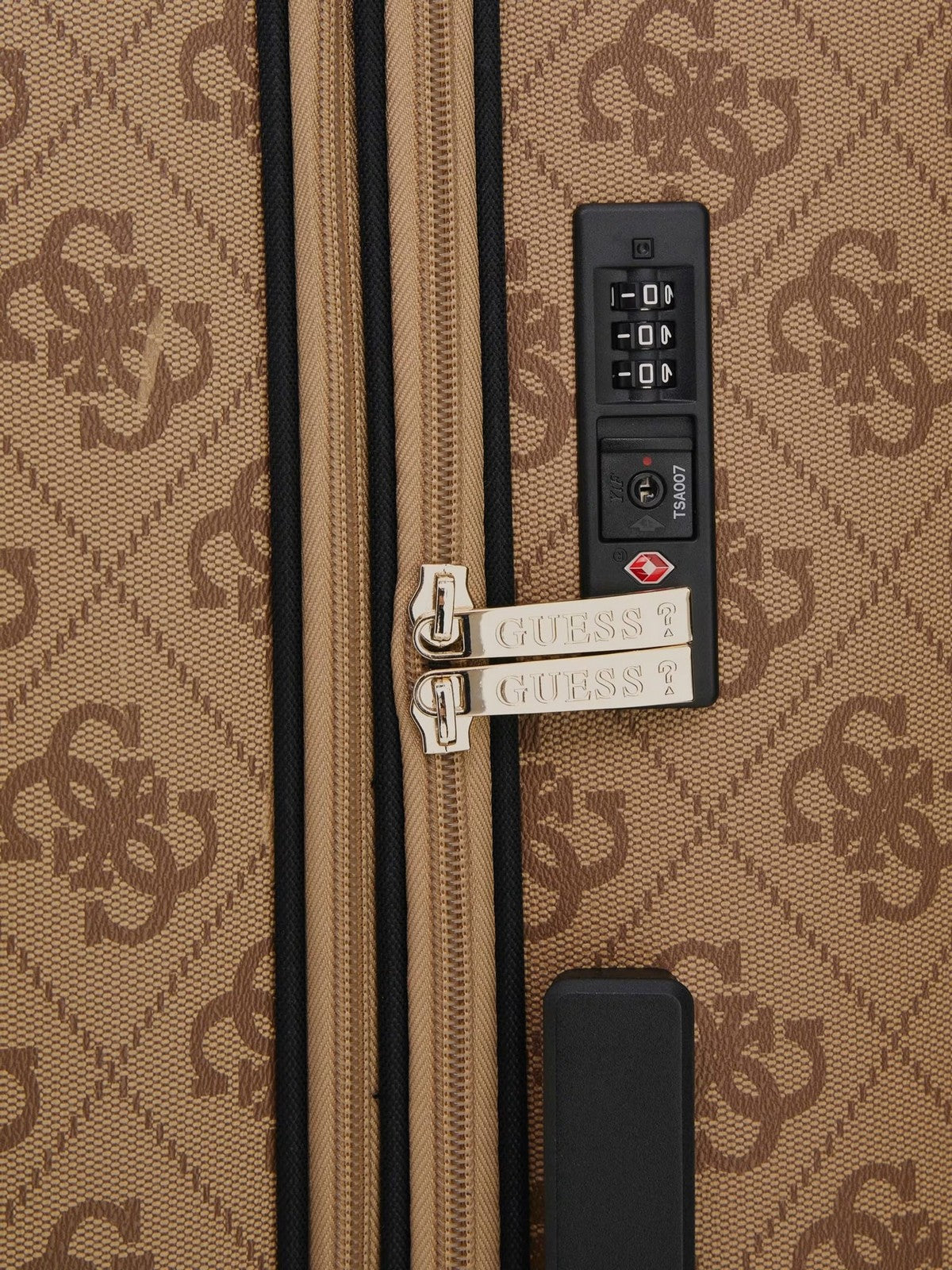 GUESS Valigie e Trolley Donna Berta 18 In 4-Wheele TWB868 89880 LGW Beige gioboutiqueweb