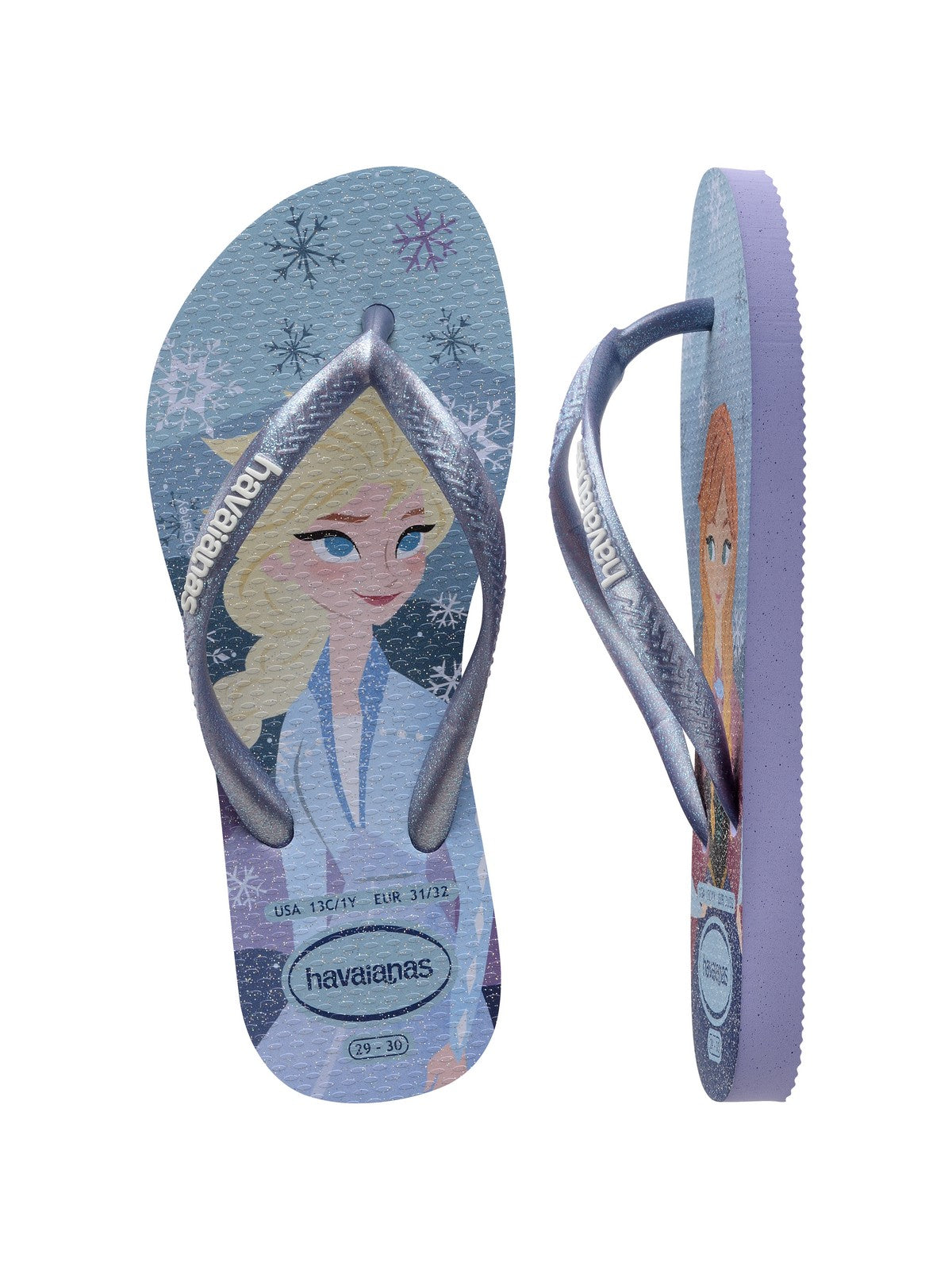 HAVAIANAS Tongs pour filles et garçons Hav. Enfants Slim 4123328.5020 Violet