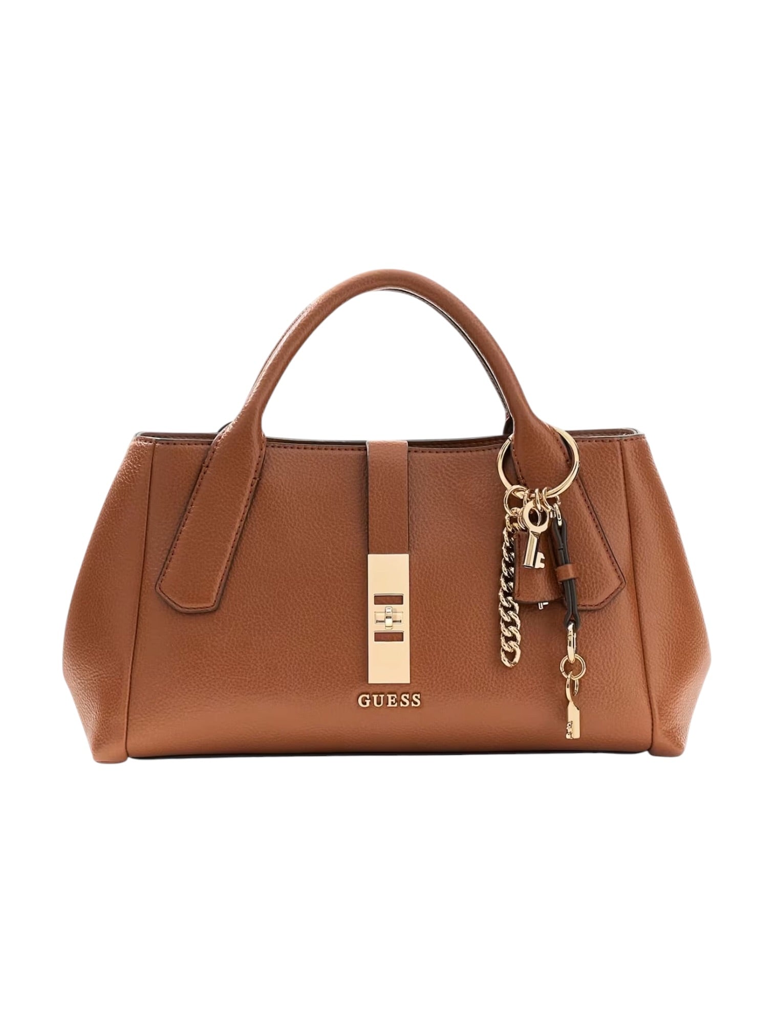 GUESS Borsa Donna BROOKE HIGH SOCIETY SATCHEL HWBG98 97060 COG COGNAC