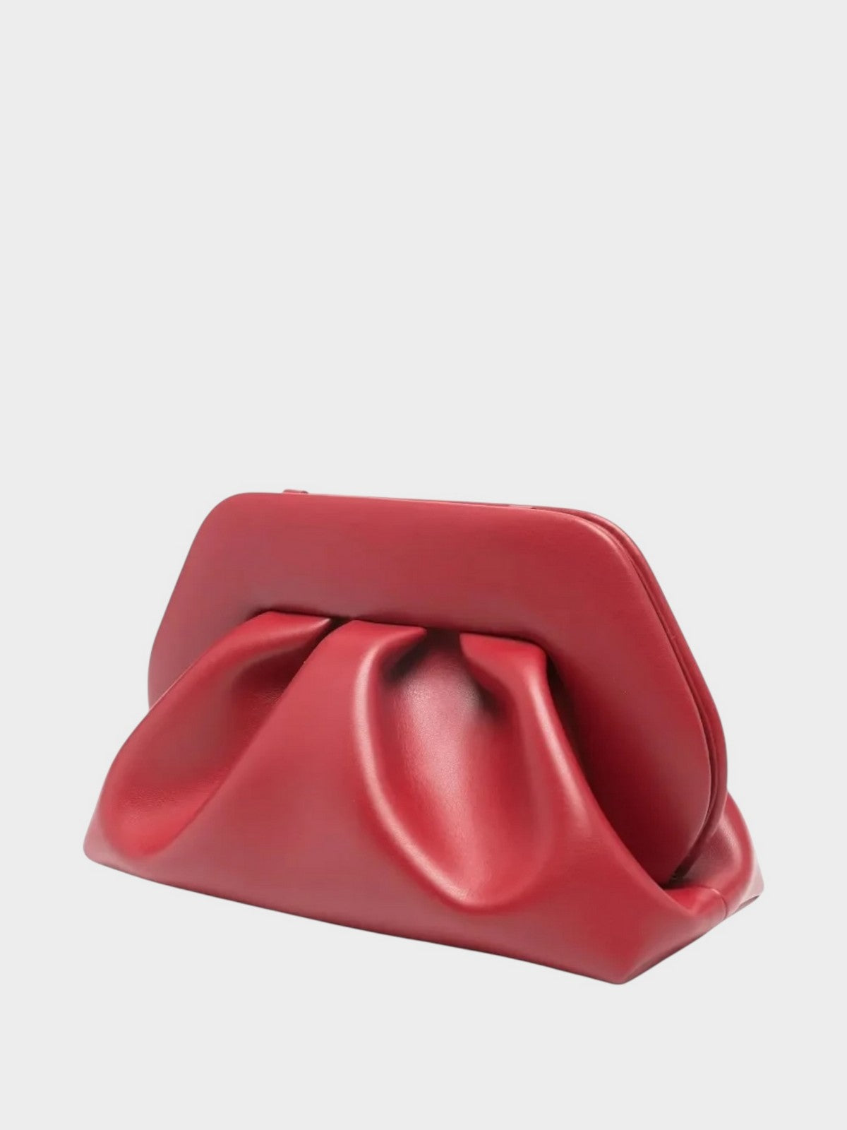 THEMOIRè Bios Medium vegan fabric bag red eco-friendly design 