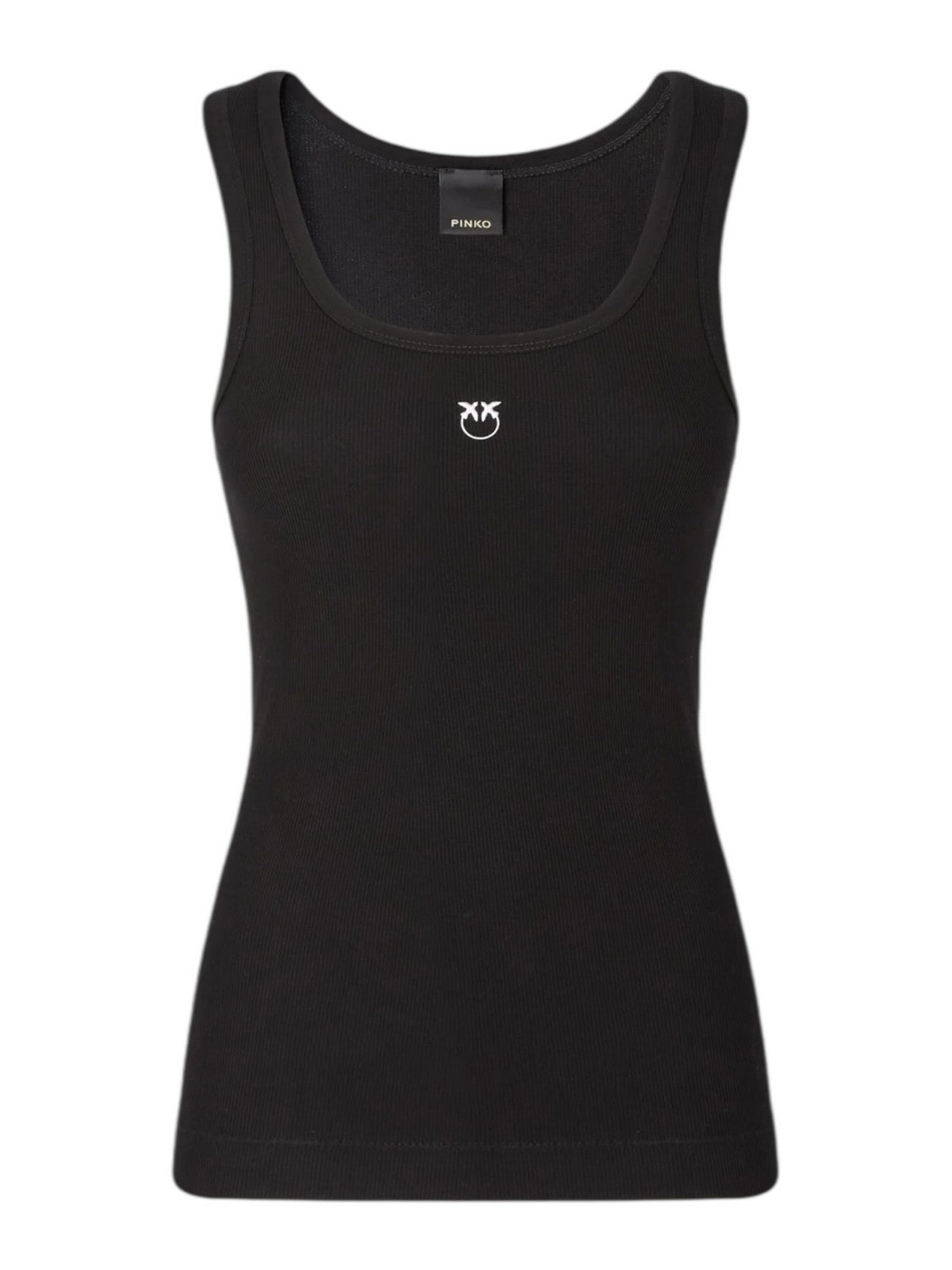 PINKO Canotta Donna CALCOLATORE CANOTTIERA 100807-A338 Z99 NERO LIMOUSINE