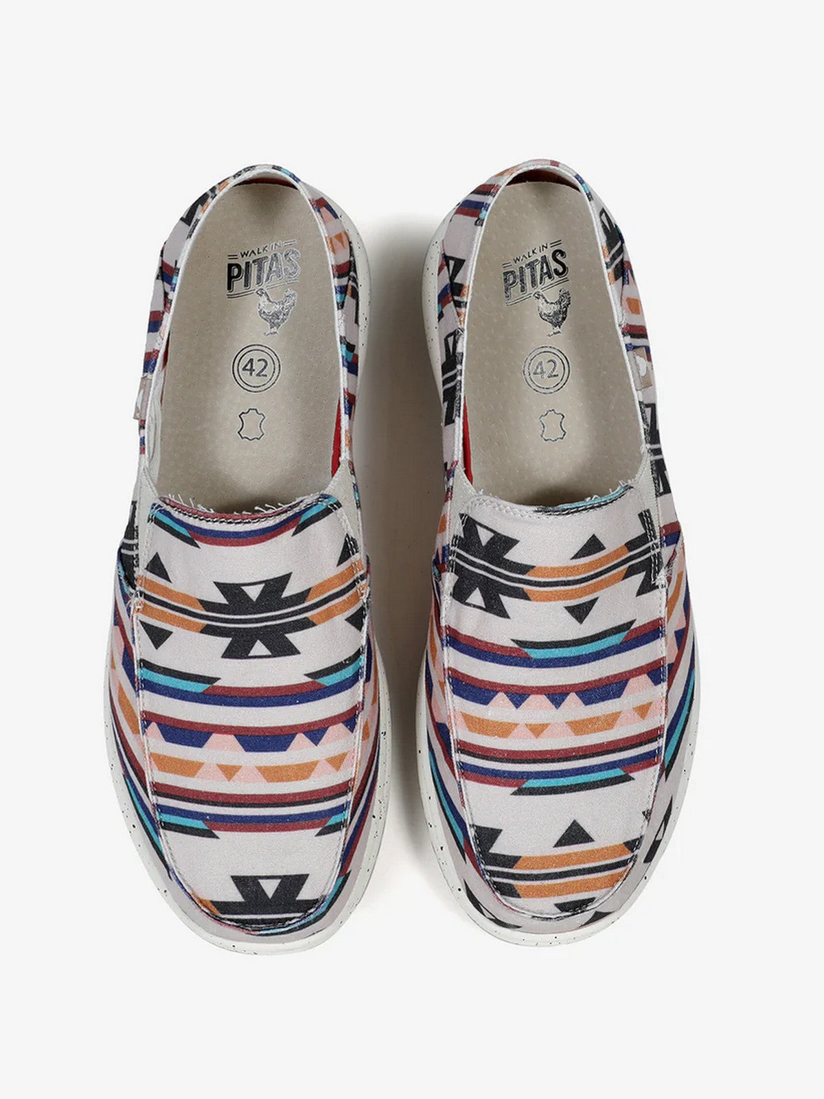 PITAS MUNDAKA ETHNIC Mocassin Homme Multicolore