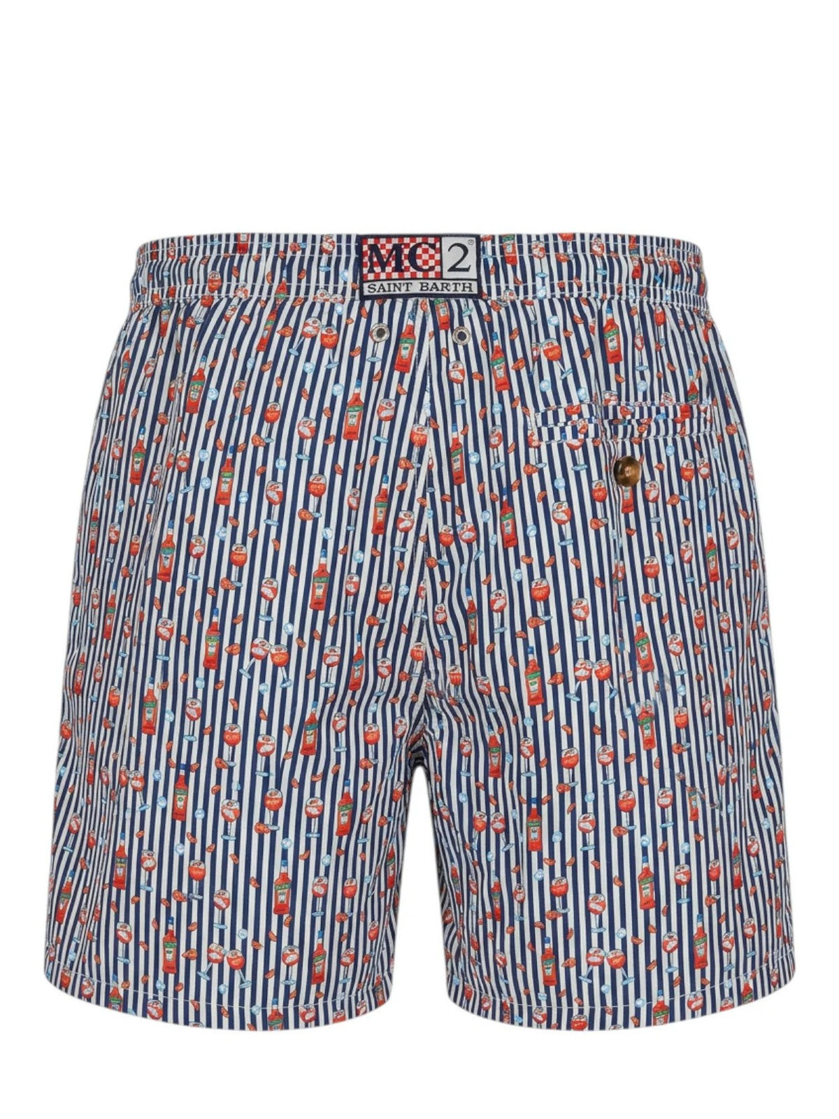 MC2 SAINT BARTH Costume da bagno Uomo  LIGHTING MICRO FANTASY 08209L SPRITZ STRIPES S 61