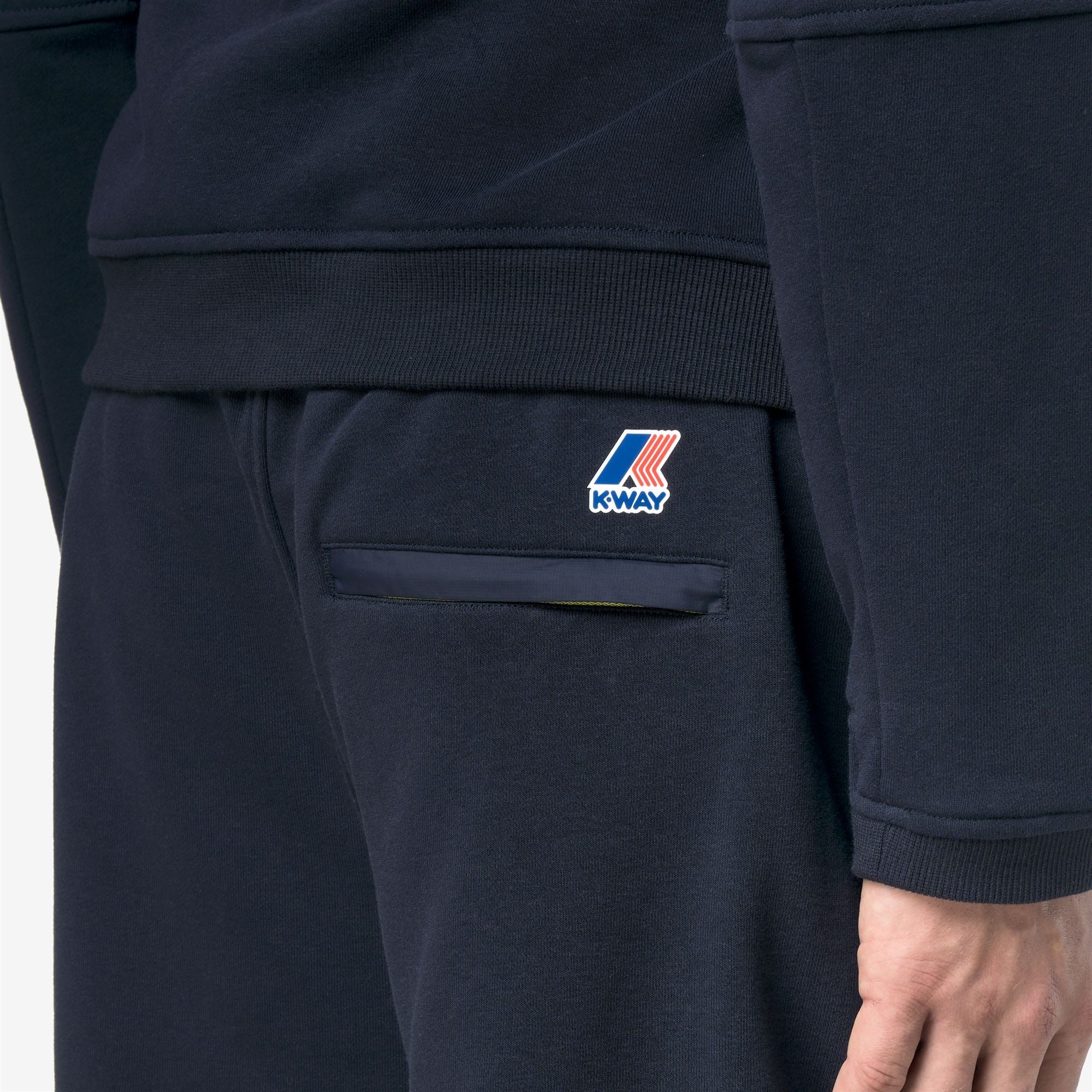 K-WAY Bermuda Uomo CASIMIR POLY COTTON K5138GW K89 BLUE DEPTH