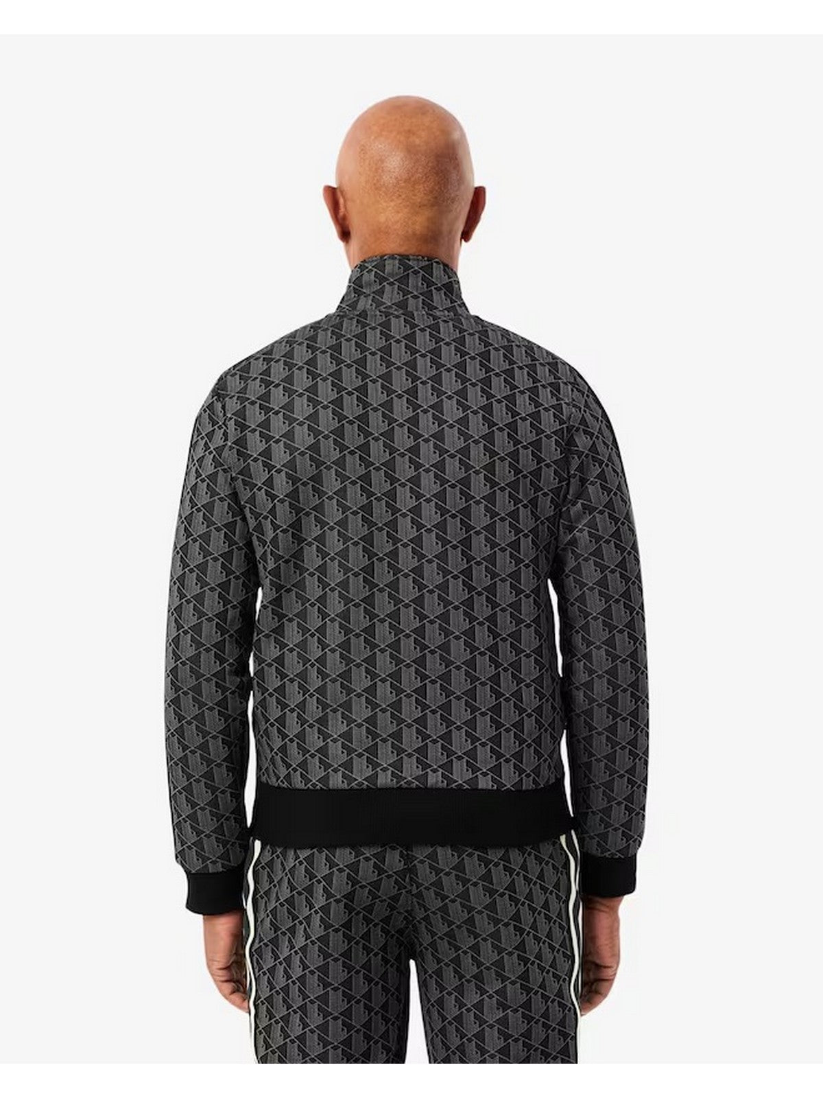 LACOSTE Felpa Uomo  SH1368 4PC NERO/GRIGIO SCURO gioboutiqueweb