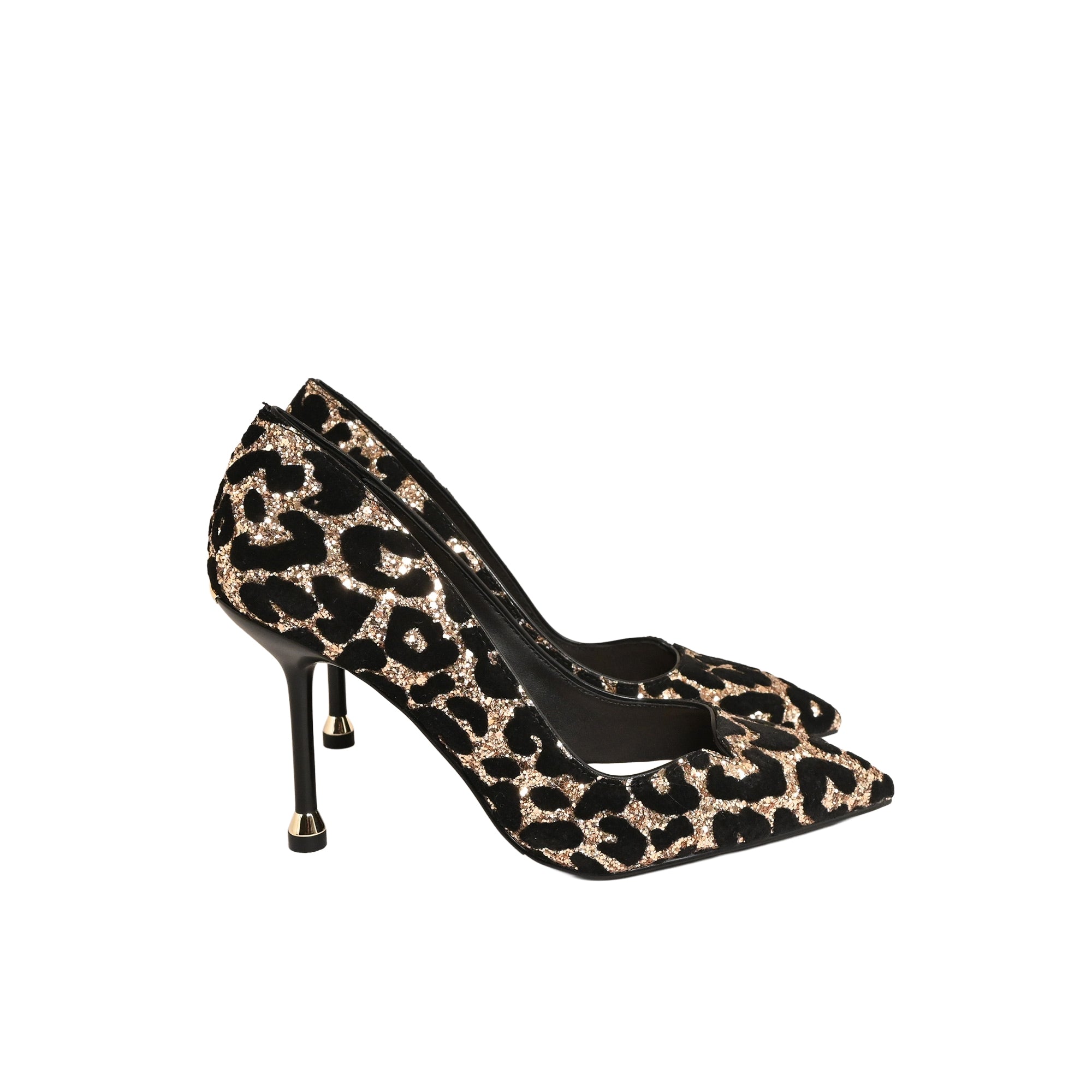 LIU JO Décolleté Donna DEMI 05 SF5051TX132 S3832 GLITTER LEOPARD/LIGHT GOLD