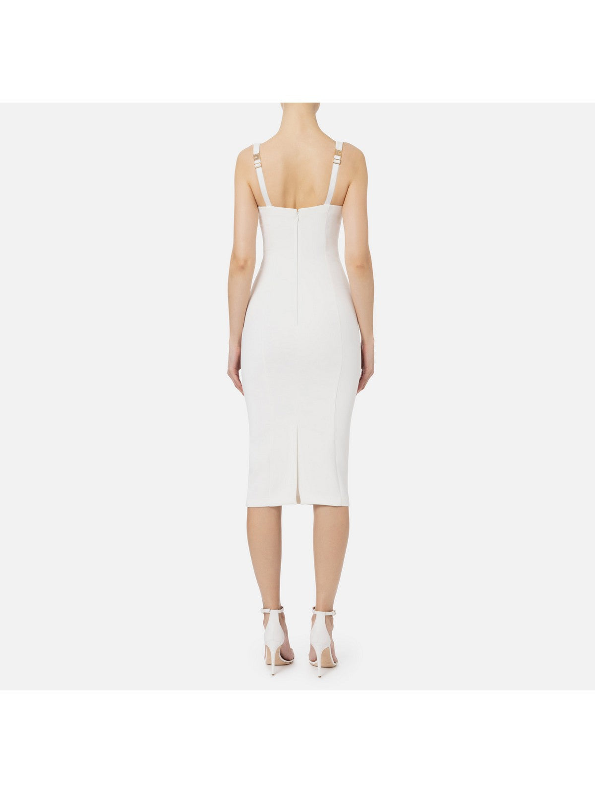 ELISABETTA FRANCHI Robe Femme AB65542E2 360 Ivoire