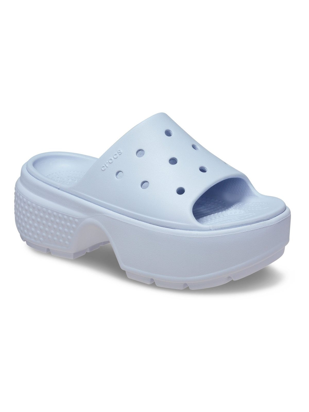 CROCS Pantoufle Stomp Slide W 209346 5AF pour femme Bleu