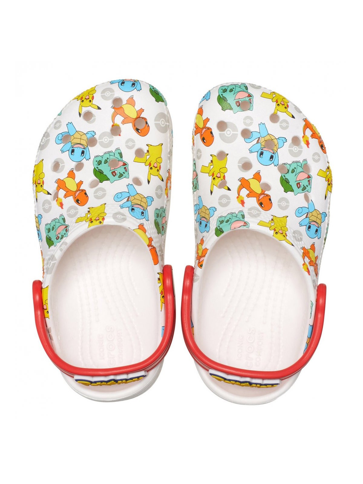 CROCS Ciabatta Bambini e ragazzi Classic Pokemon Clog K 207739 94S Bianco