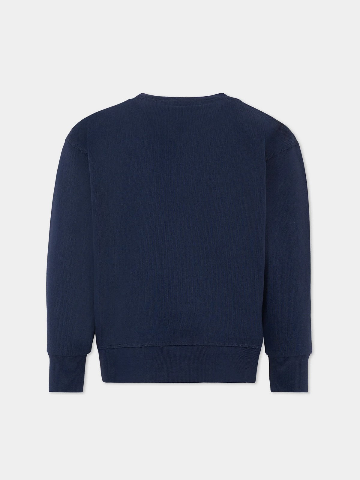 DSQUARED2 Felpa Bambini e ragazzi  DQ3005 D00ZF DQ864 PEACOAT BLUE