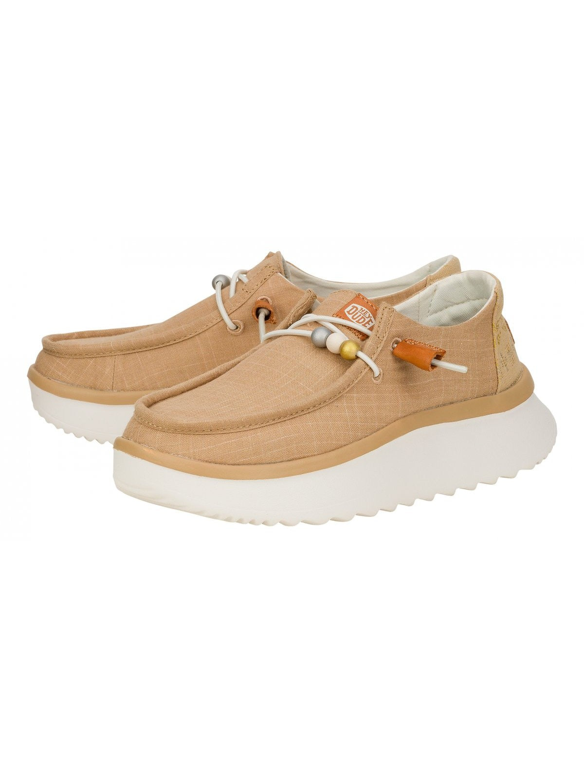 HEY DUDE Mocassino Donna Wendy Peak Baja Stripe HD.40739 265 Beige