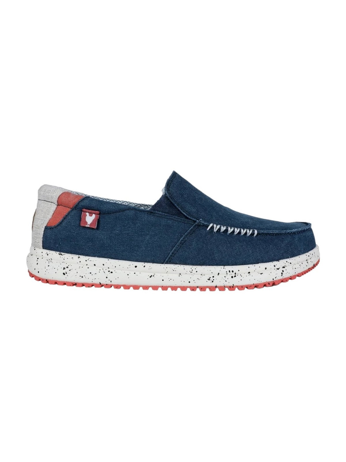 Men Moccasin Pitas en embarcaciones azules