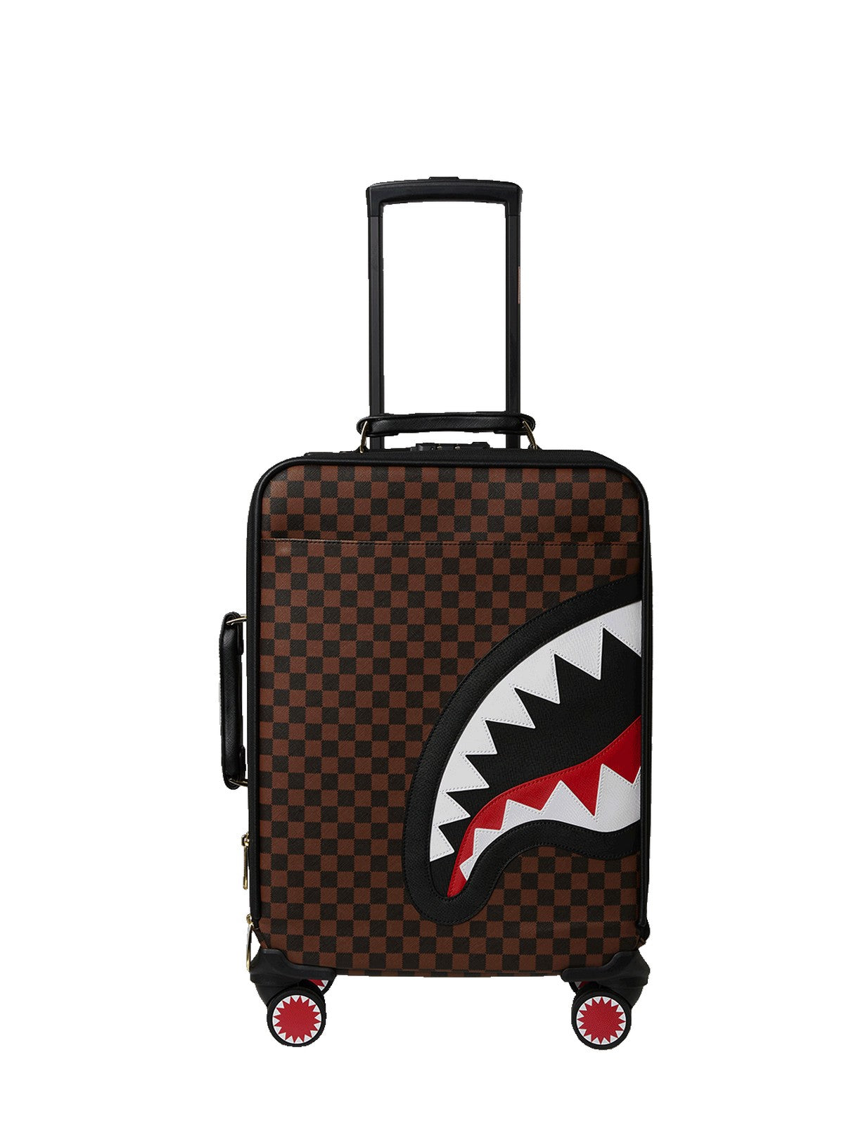 SPRAYGROUND Valigie e Trolley Uomo SAWTOOTH SHARKS IN PARIS CARRY-ON LUGGAGE 910CL270NSZ MARRONE
