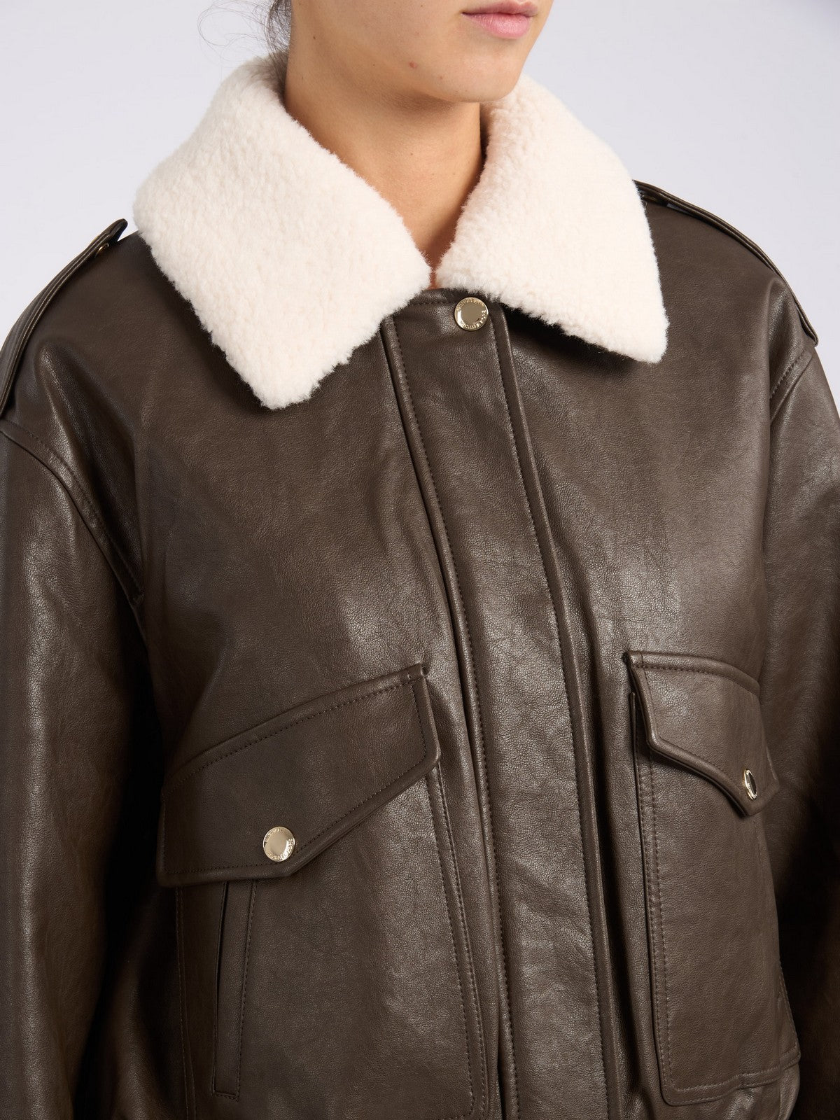 MICHAEL KORS Giubbino Donna  77A1487M52 208 CHOCOLATE