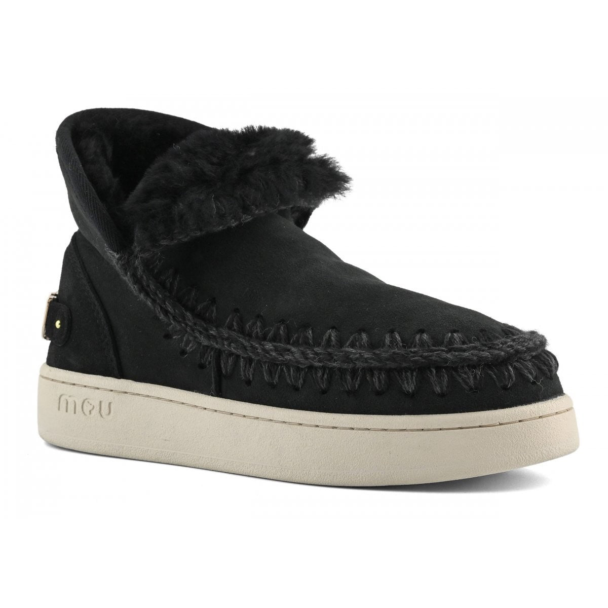MOU Stivali e Stivaletti Donna New eskimo sneaker suede - let MU.FW741001A BKBK BLACK