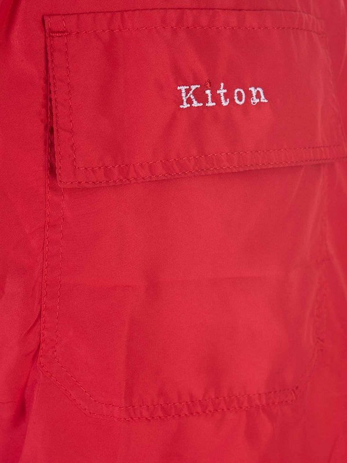 KITON Costume da bagno Uomo  UCOM010K0741H04000 Rosso