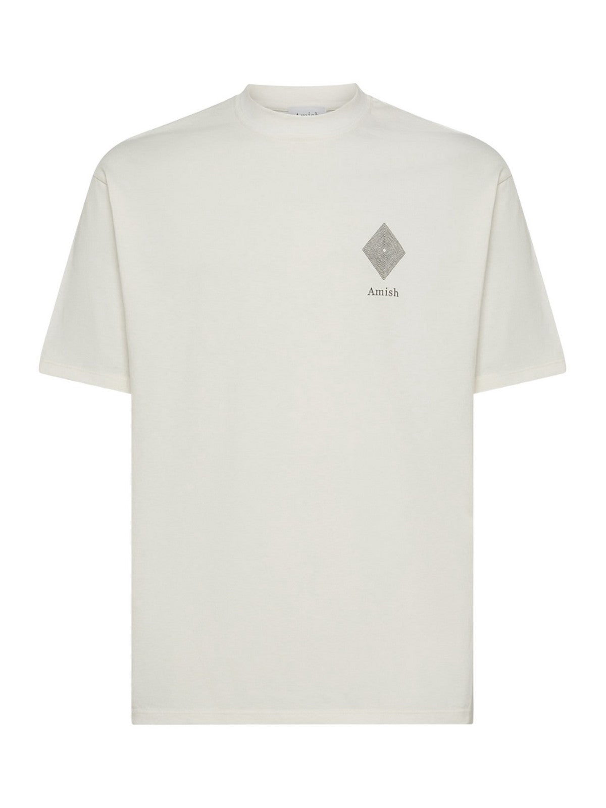 Amish T-Shirt Men AMX034CG45XXXXX C0021 White