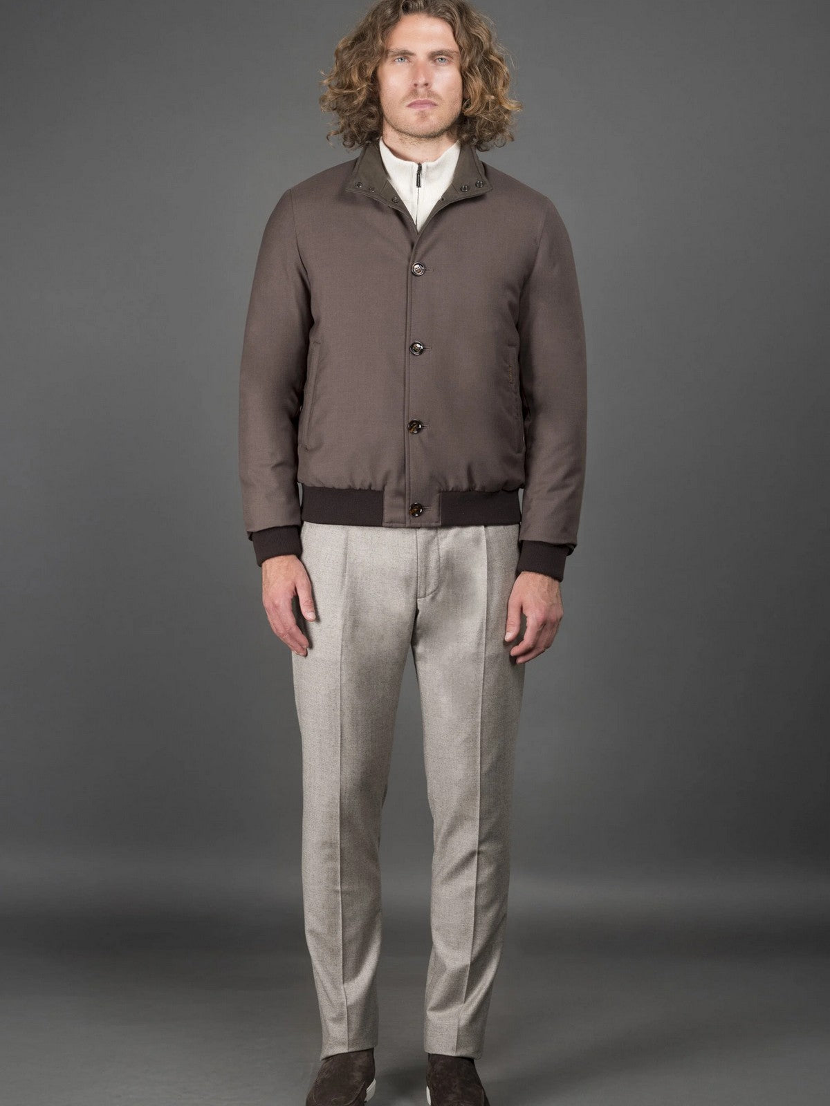 MOORER Piumino Uomo JANOS-PUM MOUBO100246 TEPA184 GLASSE'