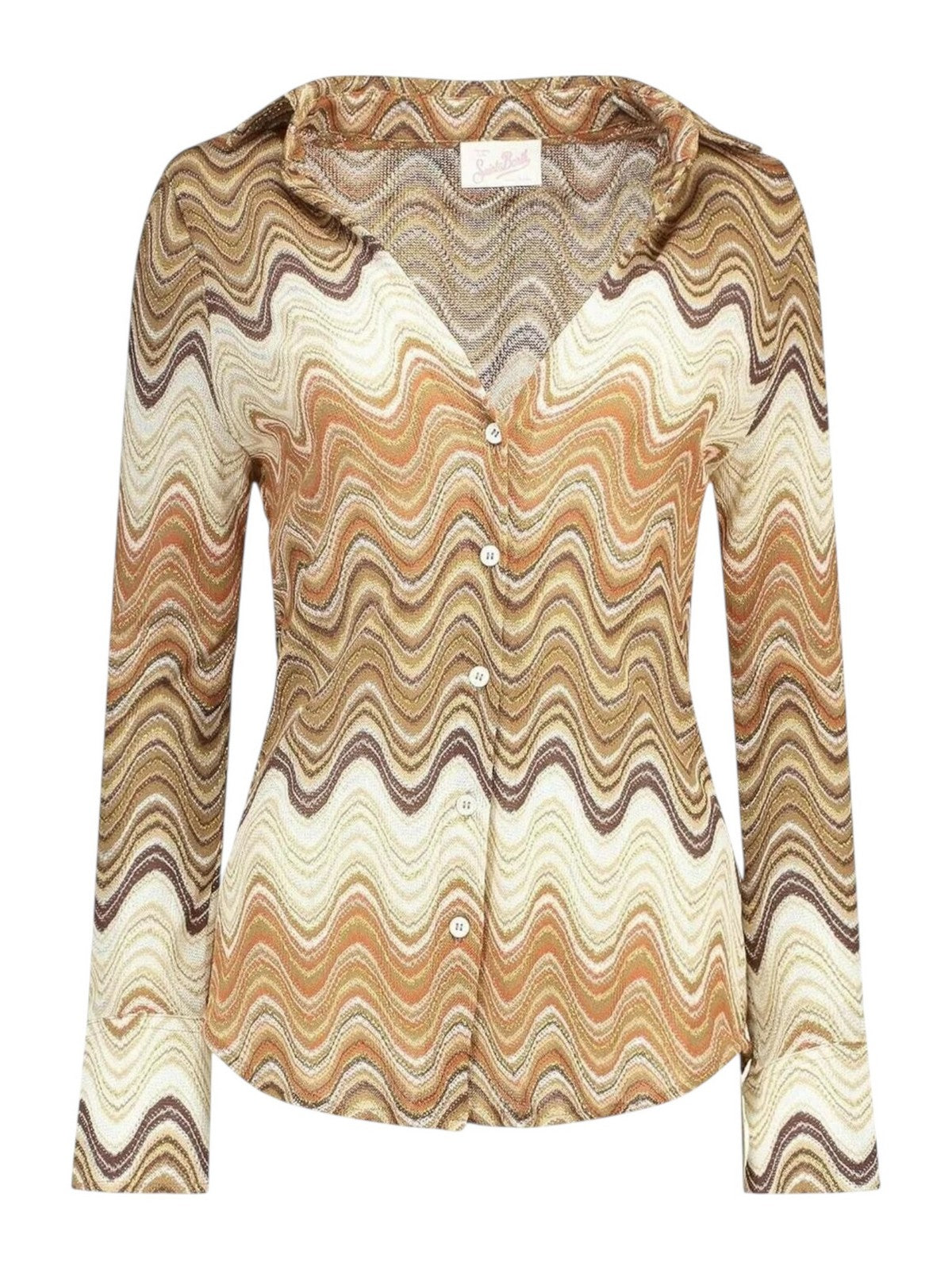 MC2 SAINT BARTH Camicia Donna  JOYS 01846L RACHEL SEA WAVE 18