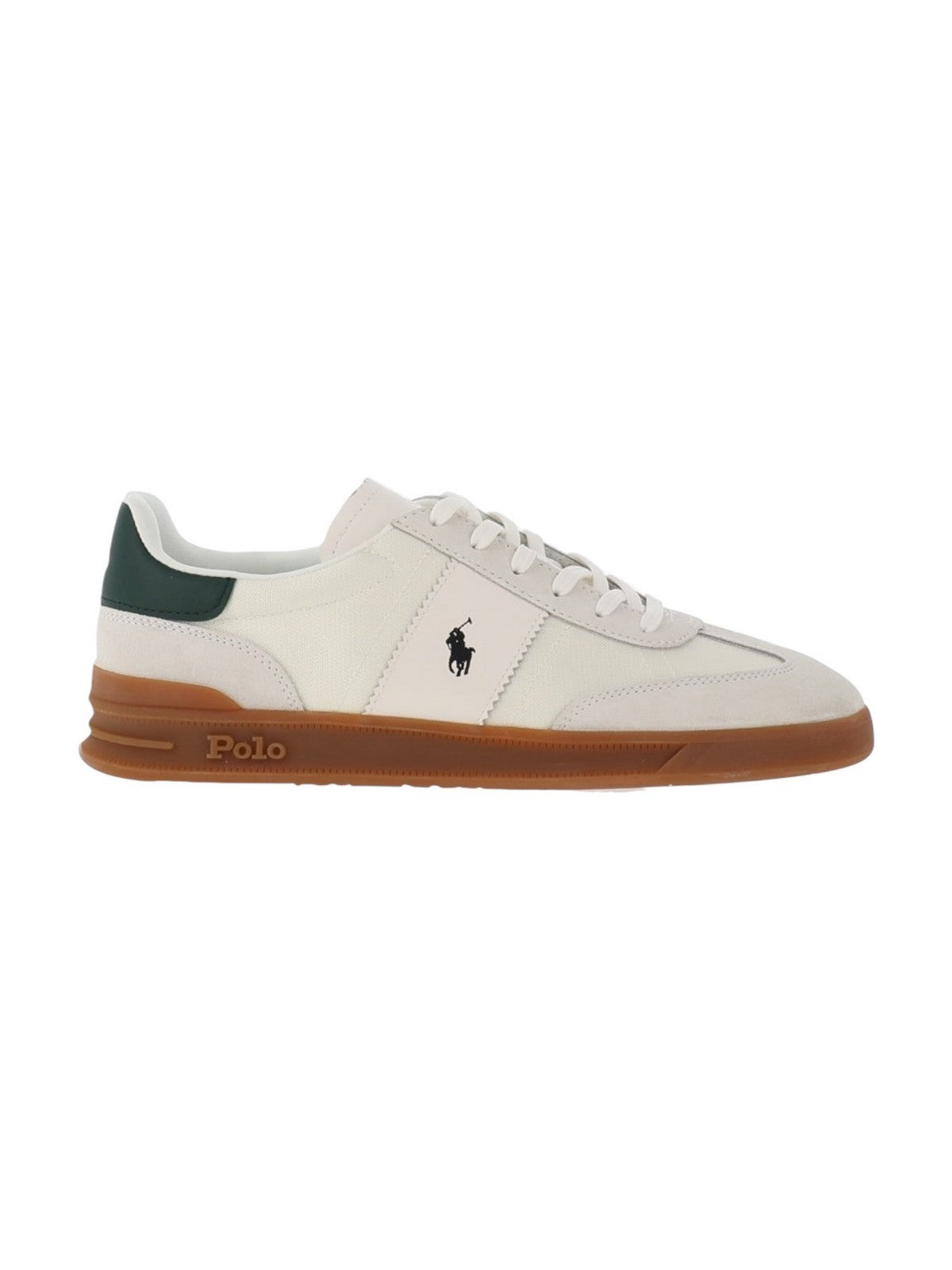 POLO RALPH LAUREN Sneaker Uomo  809P09761 001 BIANCO/COLLEGE GREEN