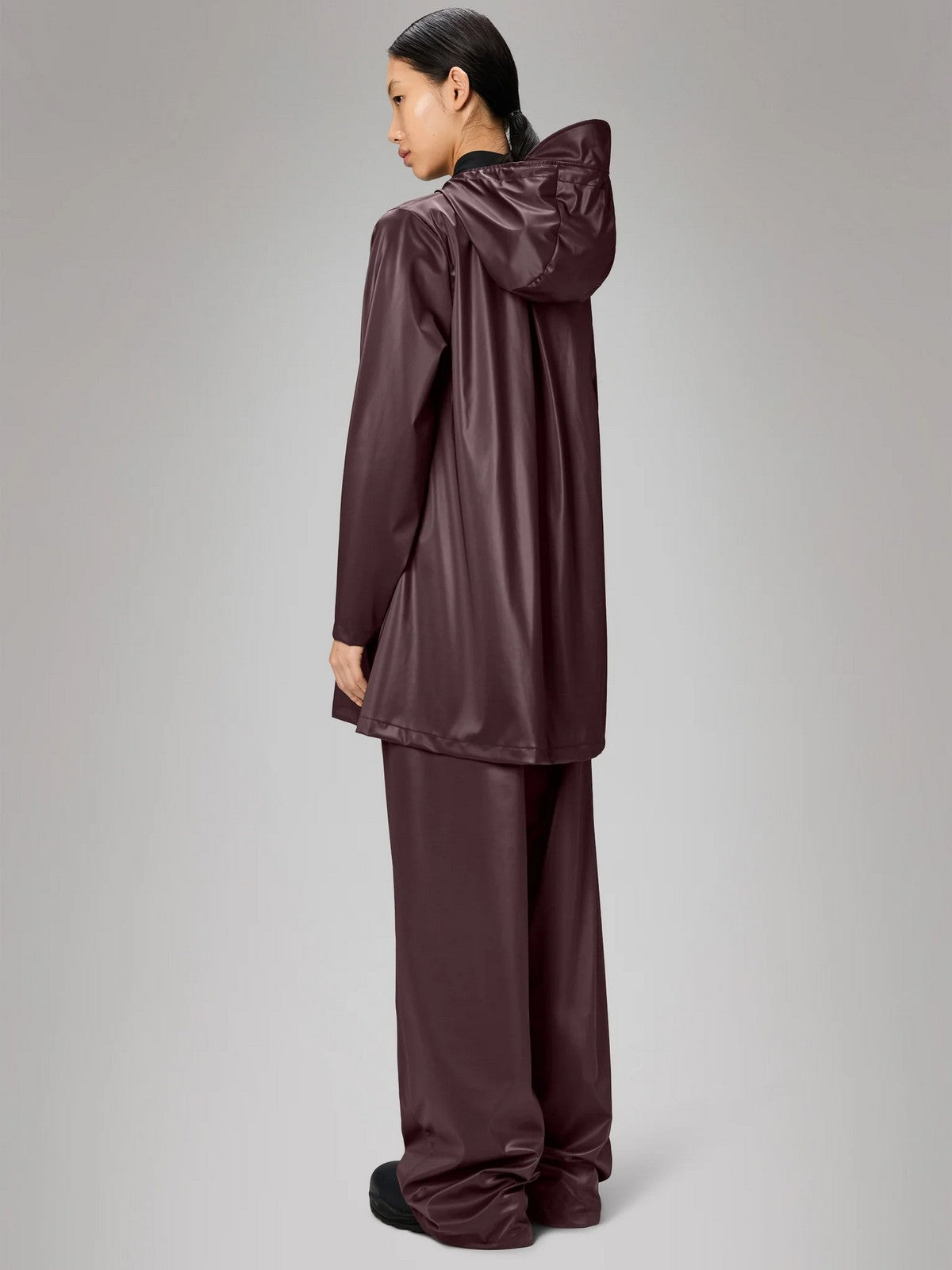 RAINS Giubbino Donna A-line W Jacket W3 18050 129 Depth Depth