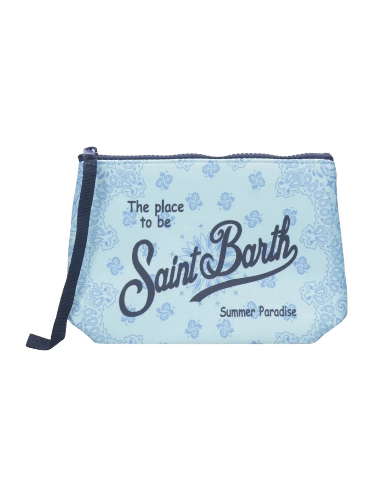 MC2 Saint Barth Pochette femme Aline 02800f bleu