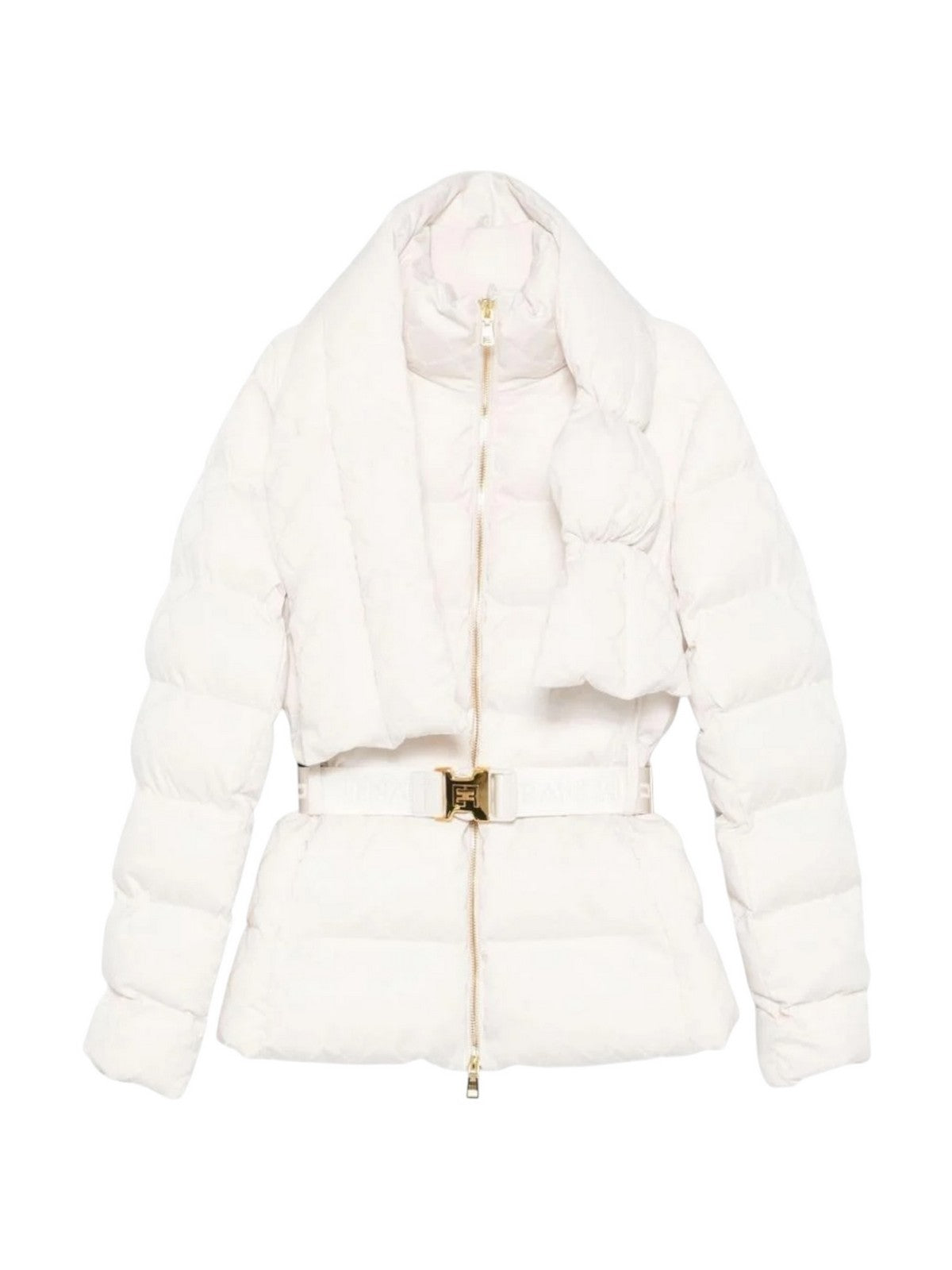 ELISABETTA FRANCHI Women's down jacket PI83D56E2 DZ9 MILK