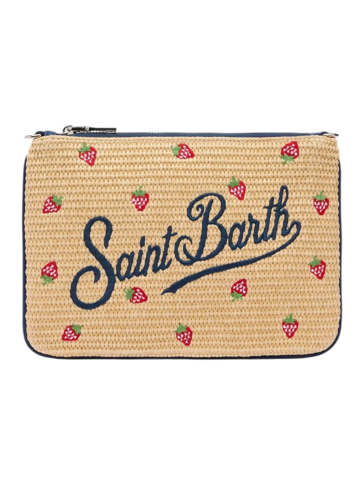 MC2 SAINT BARTH Pochette Donna PARISIENNE STRAW 00180H STRAWBERRY 41 E