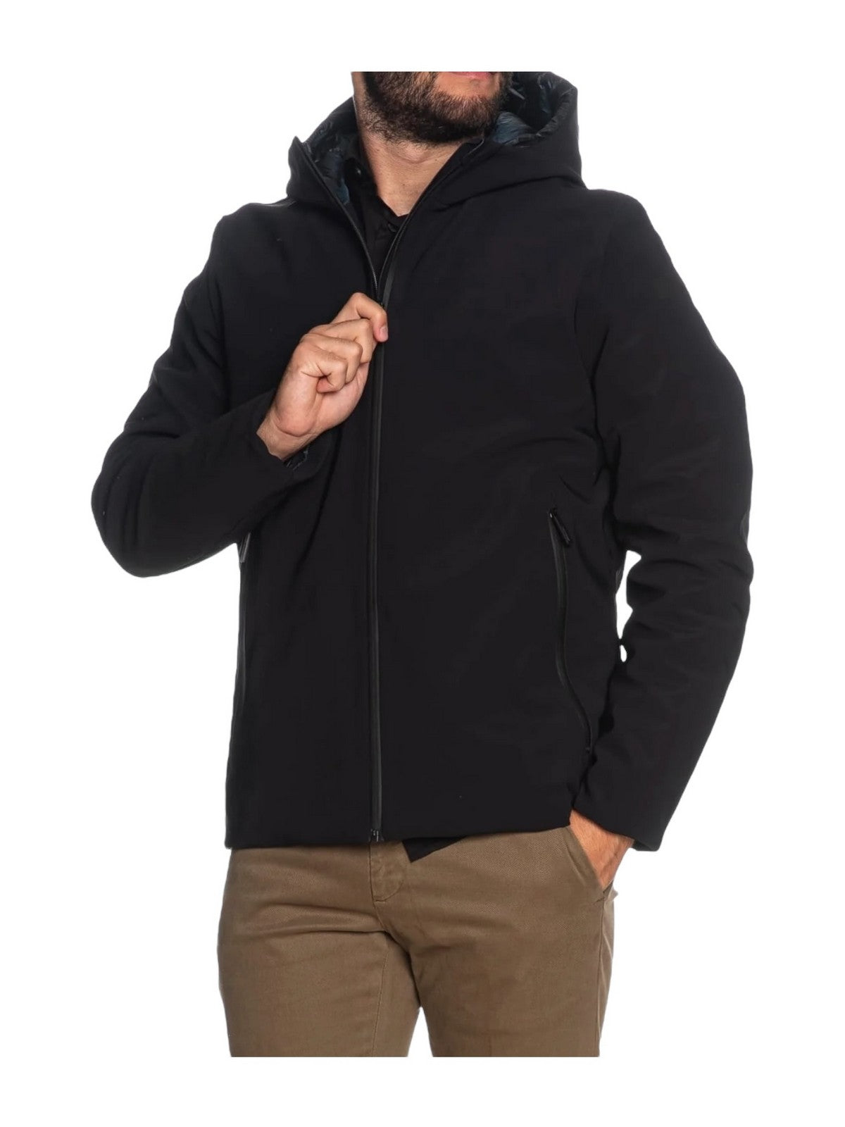 RRD Chaqueta para hombres Tormenta de invierno JKT W24001 10 Negro