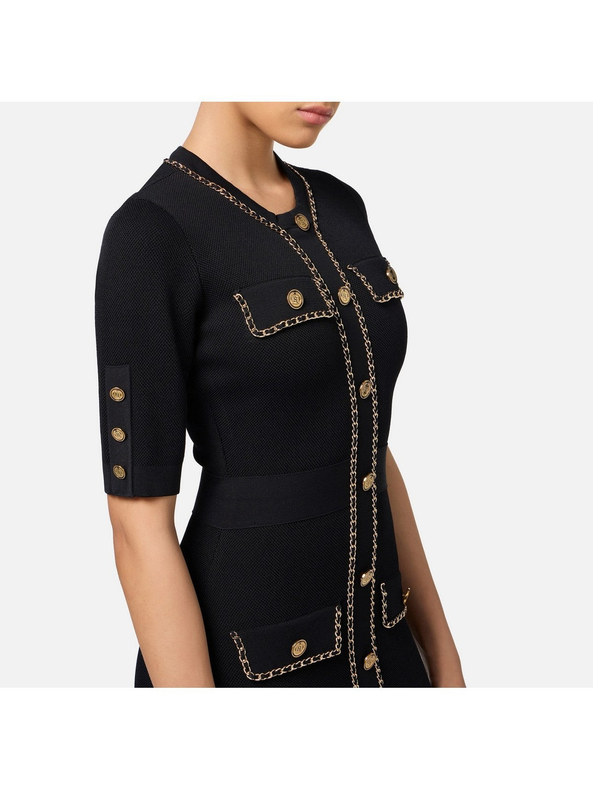 Vestido para mujeres de Elisabetta franchi AM92B46E2 110 Negro