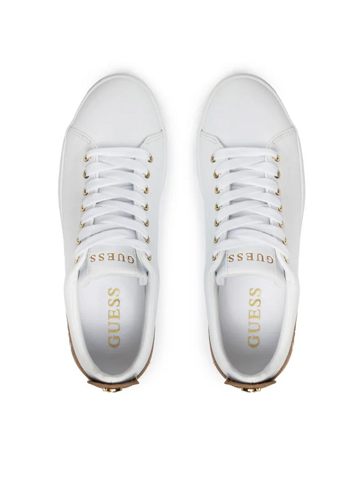 GUESS Sneaker Donna Gianele4 FLPGN4 ELE12 WHITE Bianco