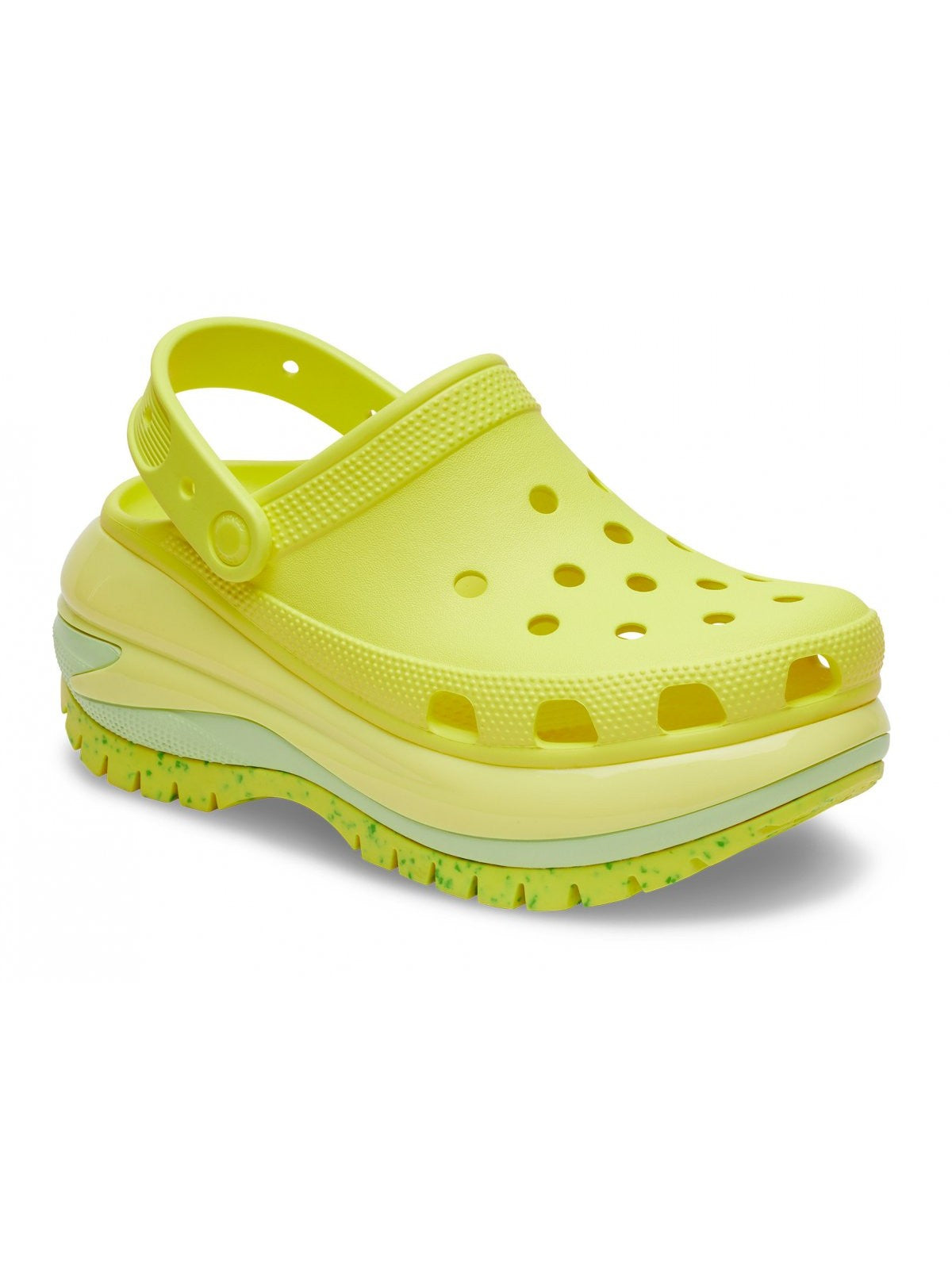 CROCS Pantoufle Classique Mega Crush Clog W 207988 76M Jaune pour Femme