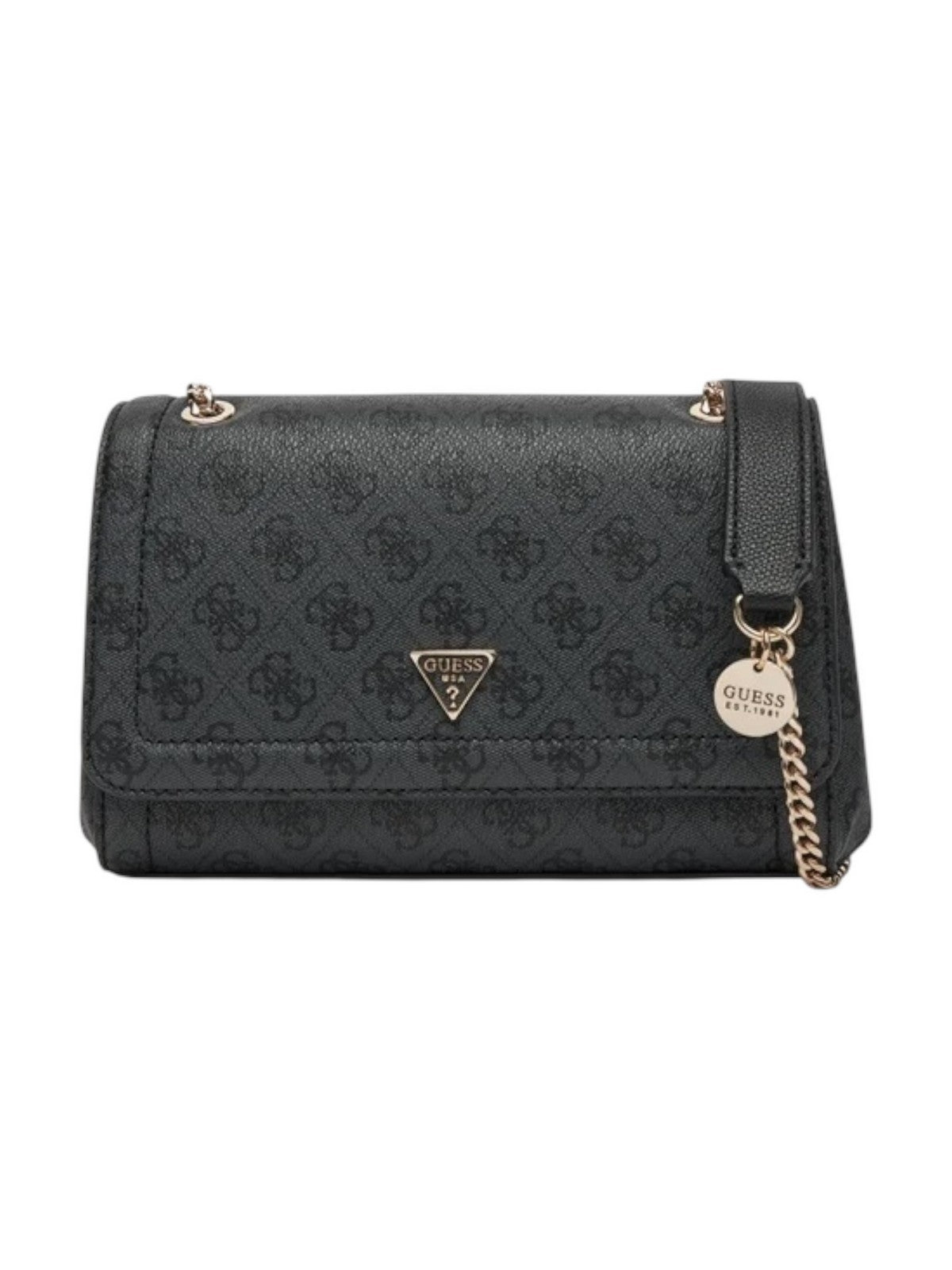 GUESS Borsa Donna NOELLE II CNVRTBLE XBODY FLAP HWBG96 72210 CLO COAL LOGO