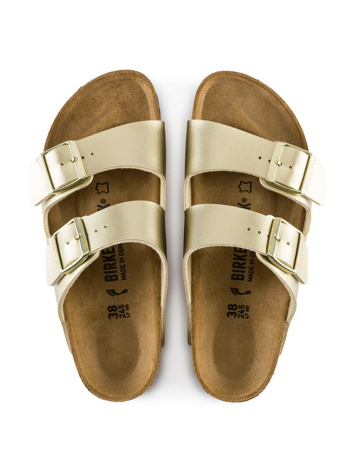 Birkenstock Sandalo Donna Arizona 1016111 Gold