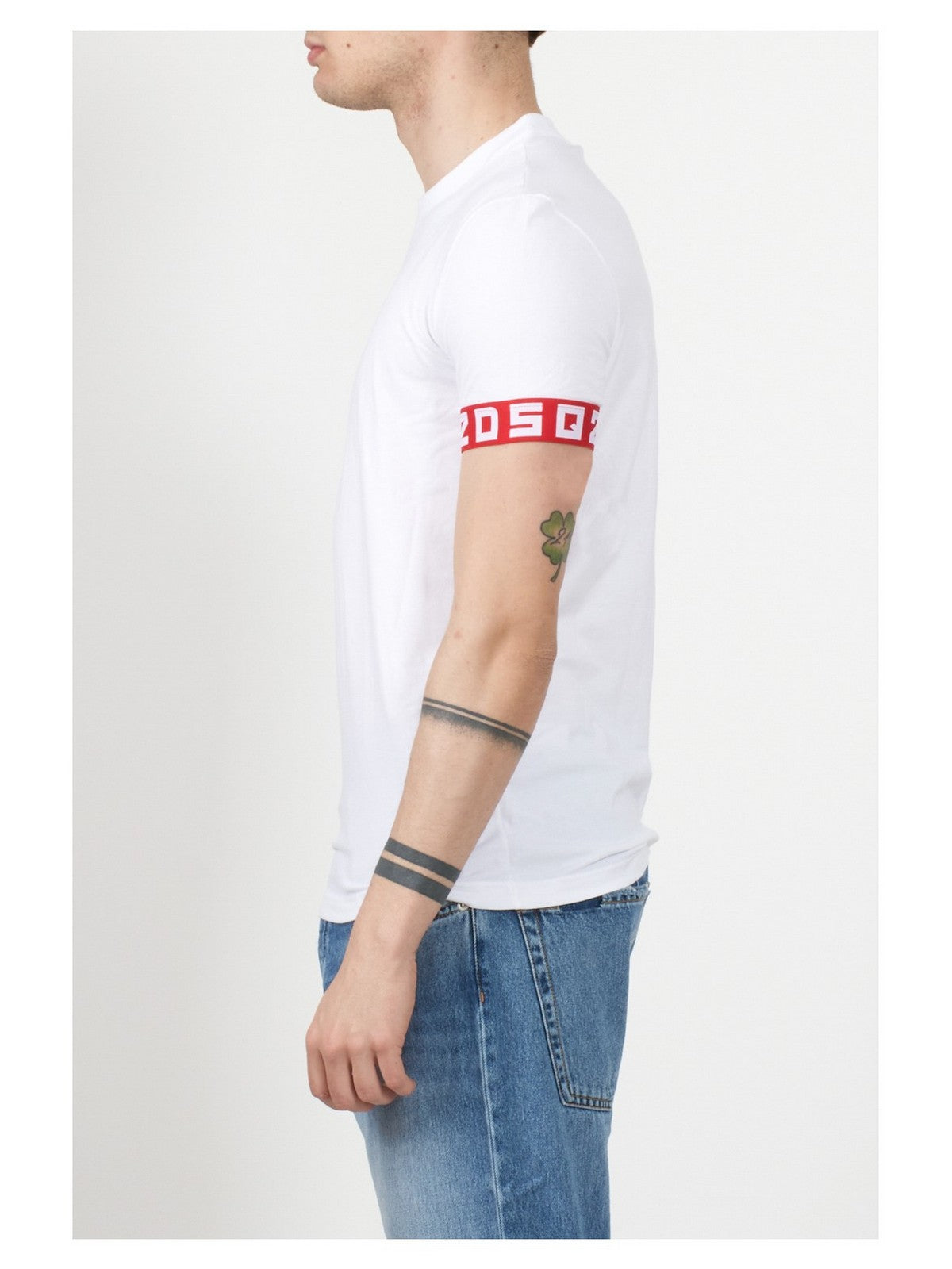 DSQUARED2 T-shirt et polo homme D9M3S513 104 Blanc