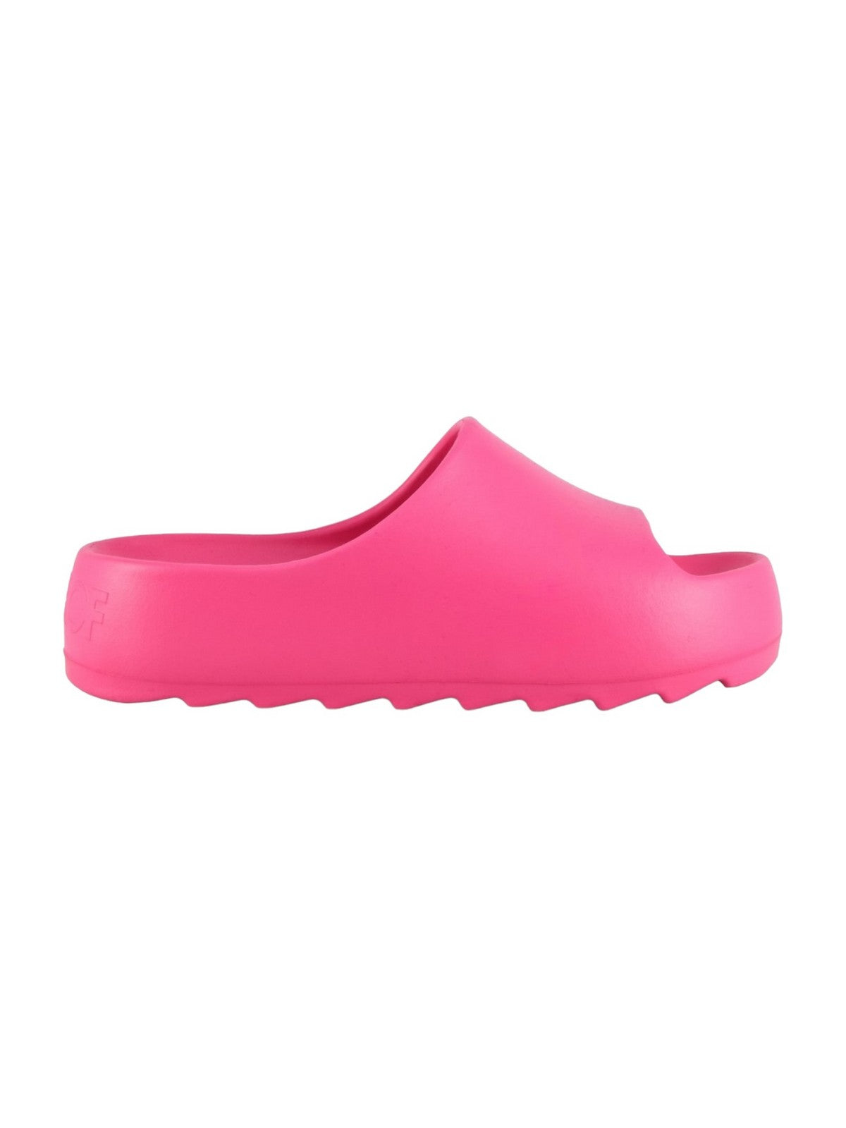 COLORS OF CALIFORNIA Pantoufle Slide pour Femme avec imprimé ondulé HC.JINFYSHELL BUB Rose