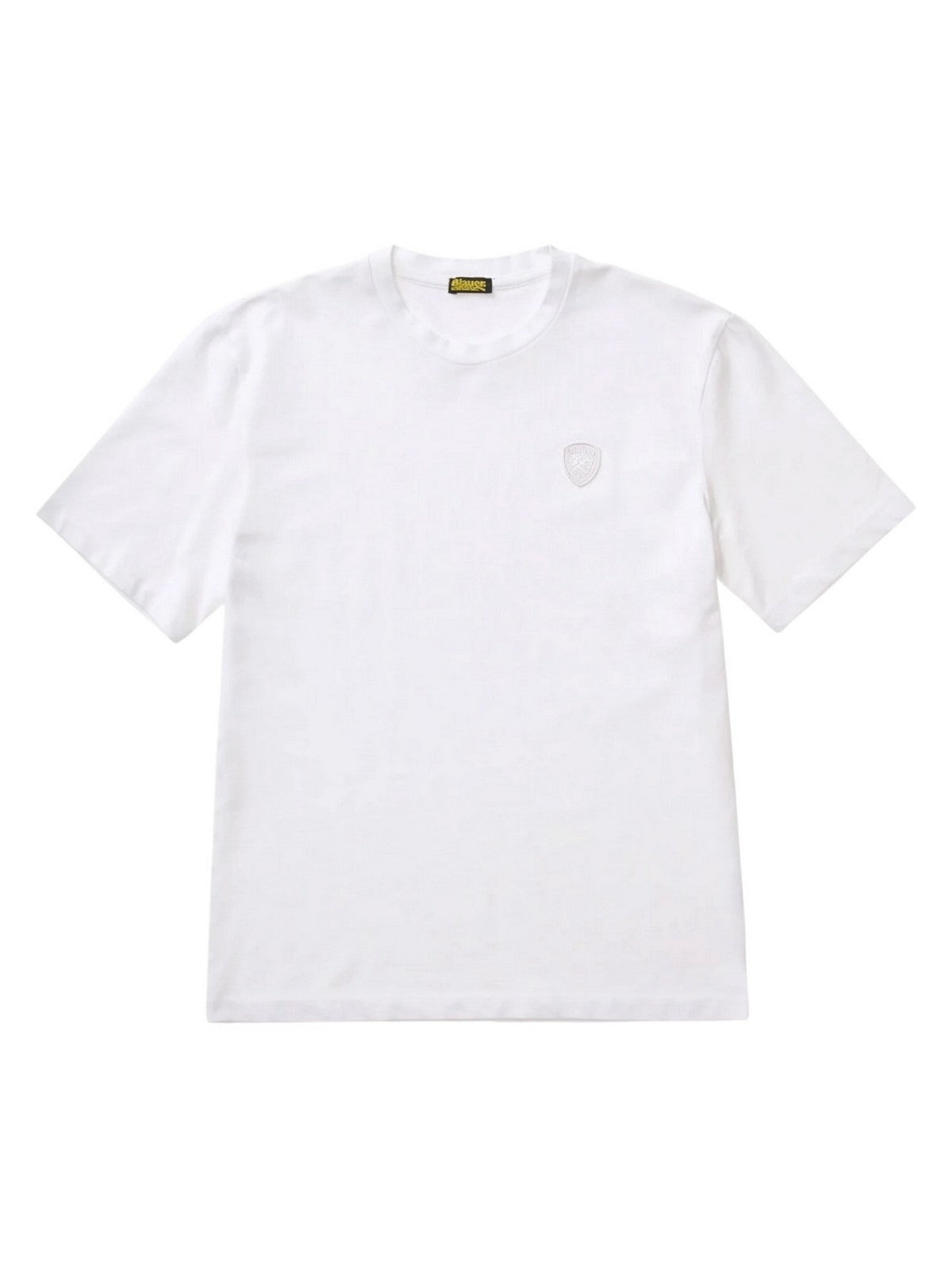 BLAUER T-shirt Uomo ATHENS 26SBLUH02306 007440 100 BIANCO OTTICO