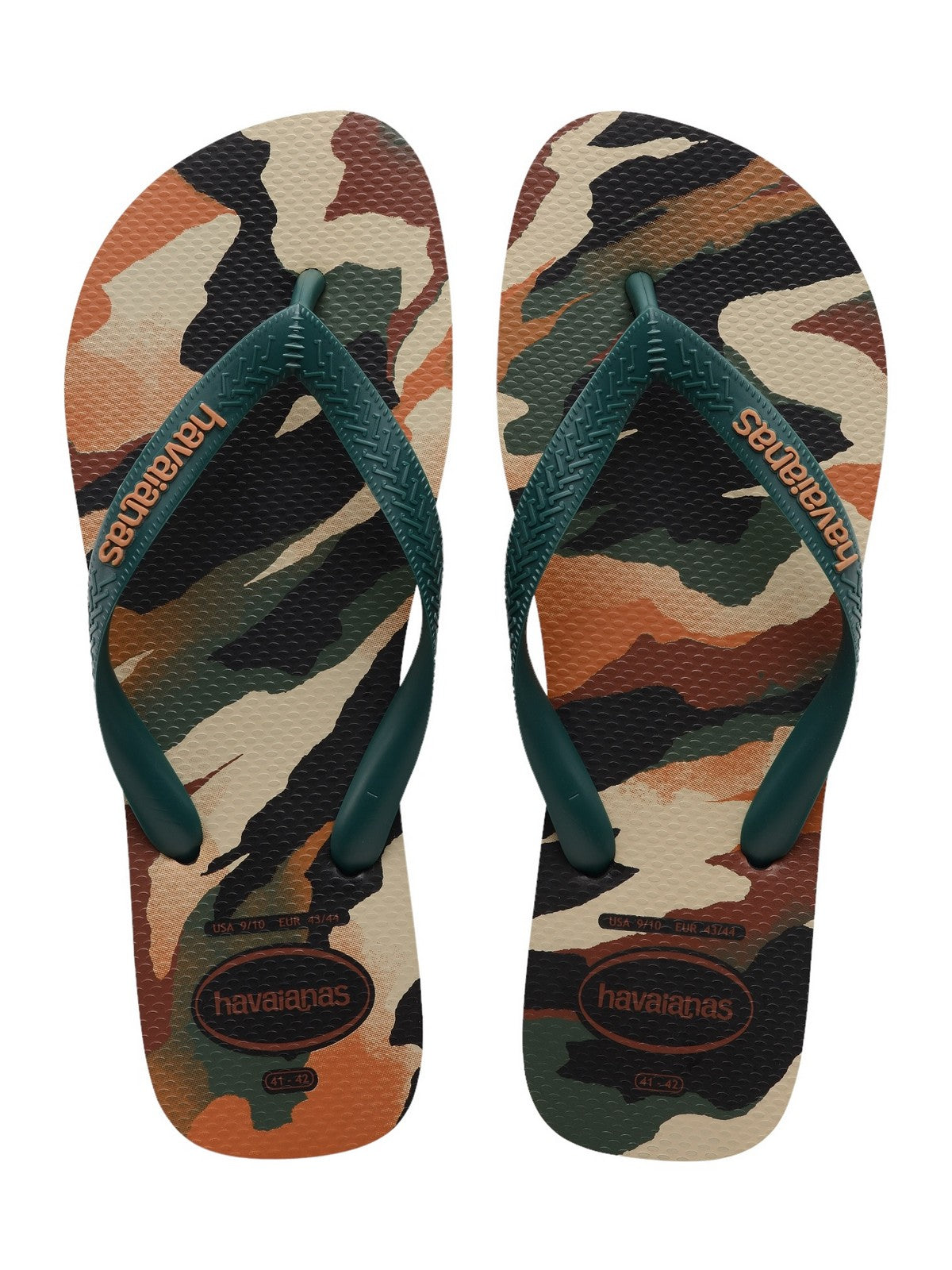 Havaianas flip flops man hav. Top Camu 4141398.6134 Black