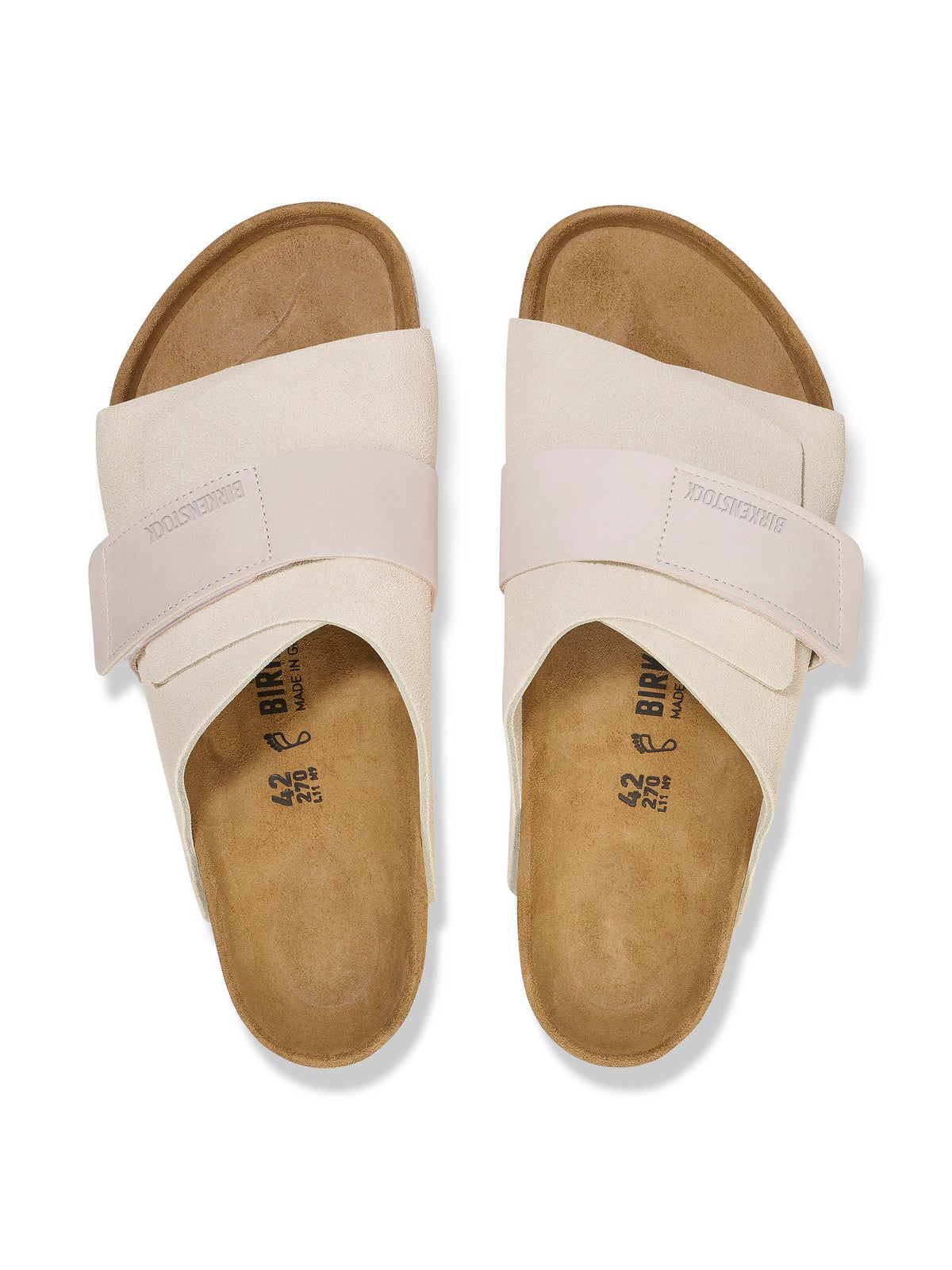 BIRKENSTOCK Kyoto Sandale pour hommes 1024526 Blanc