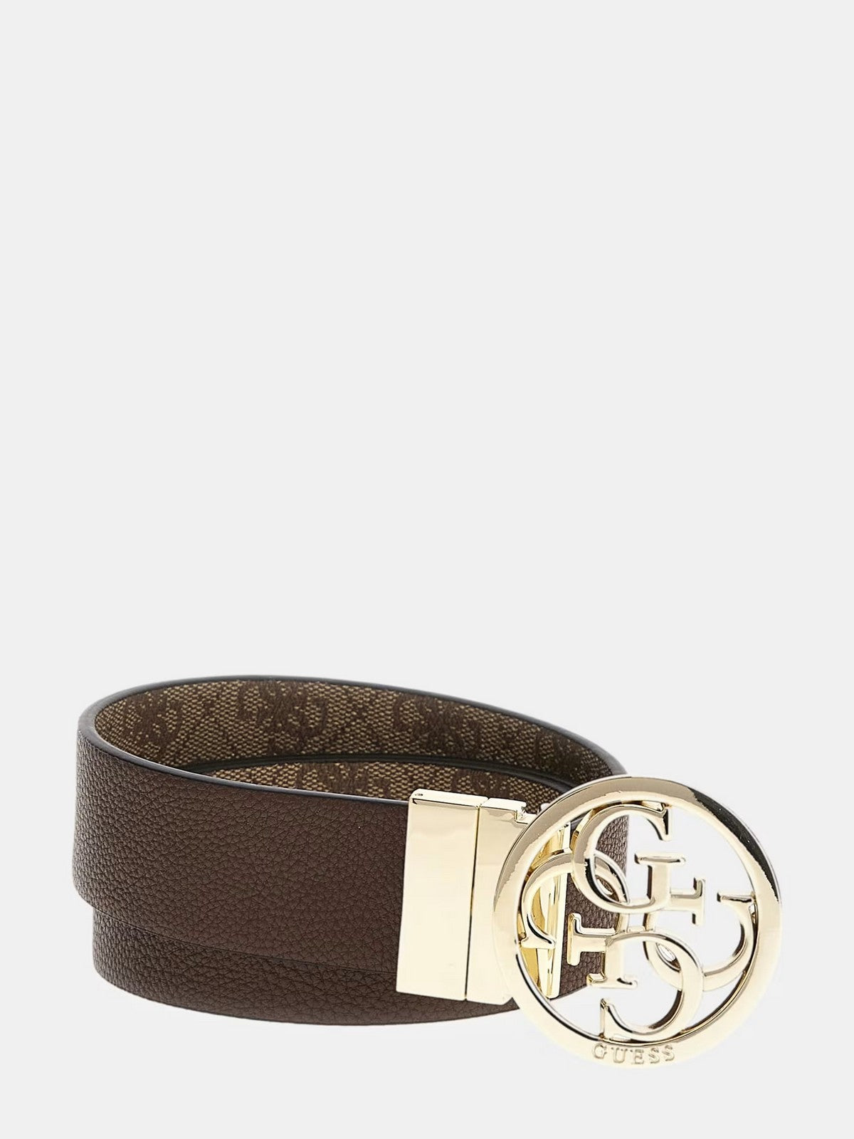 GUESS Ceinture Femme Noelle Adj &amp; Rev Pan BW9062 P4135 LTL Beige