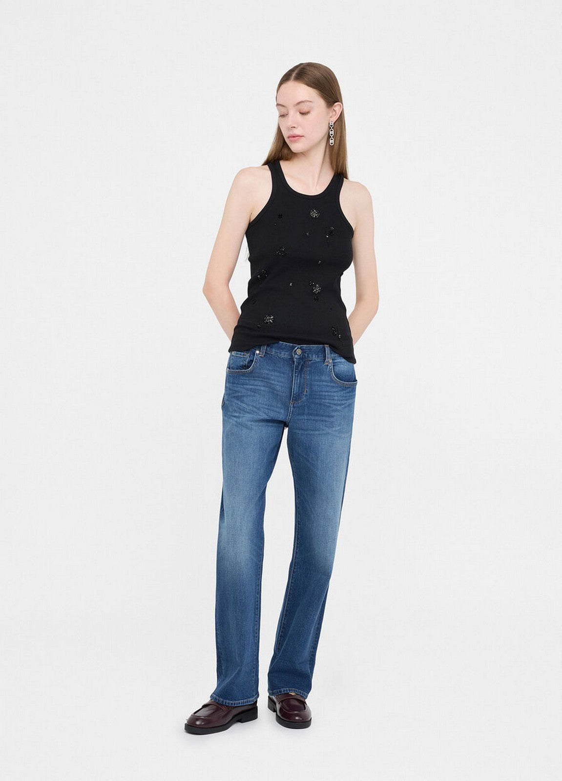 LIU JO BLUE DENIM Jeans Donna  UF5175DS074 78930 Denim blue dk cim.w