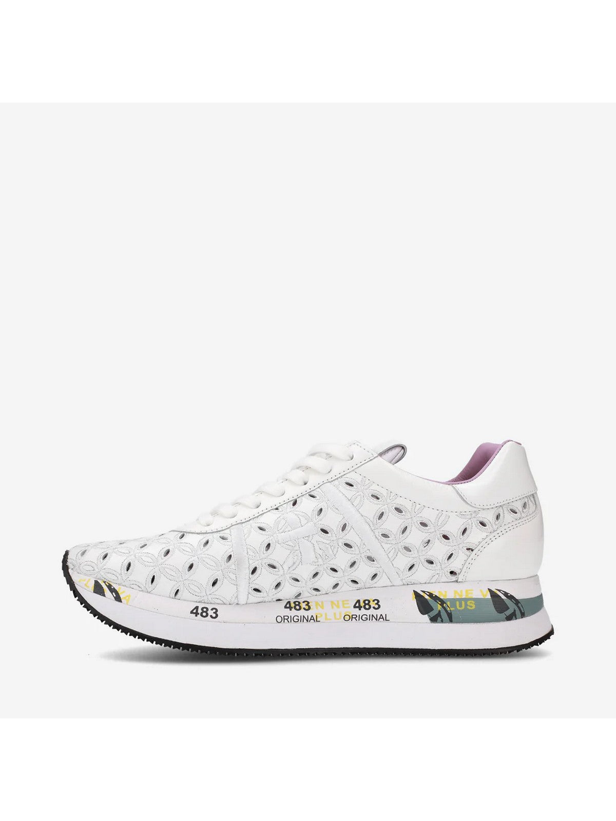 PREMIATA Baskets Femme CONNY VAR 6749 Blanc