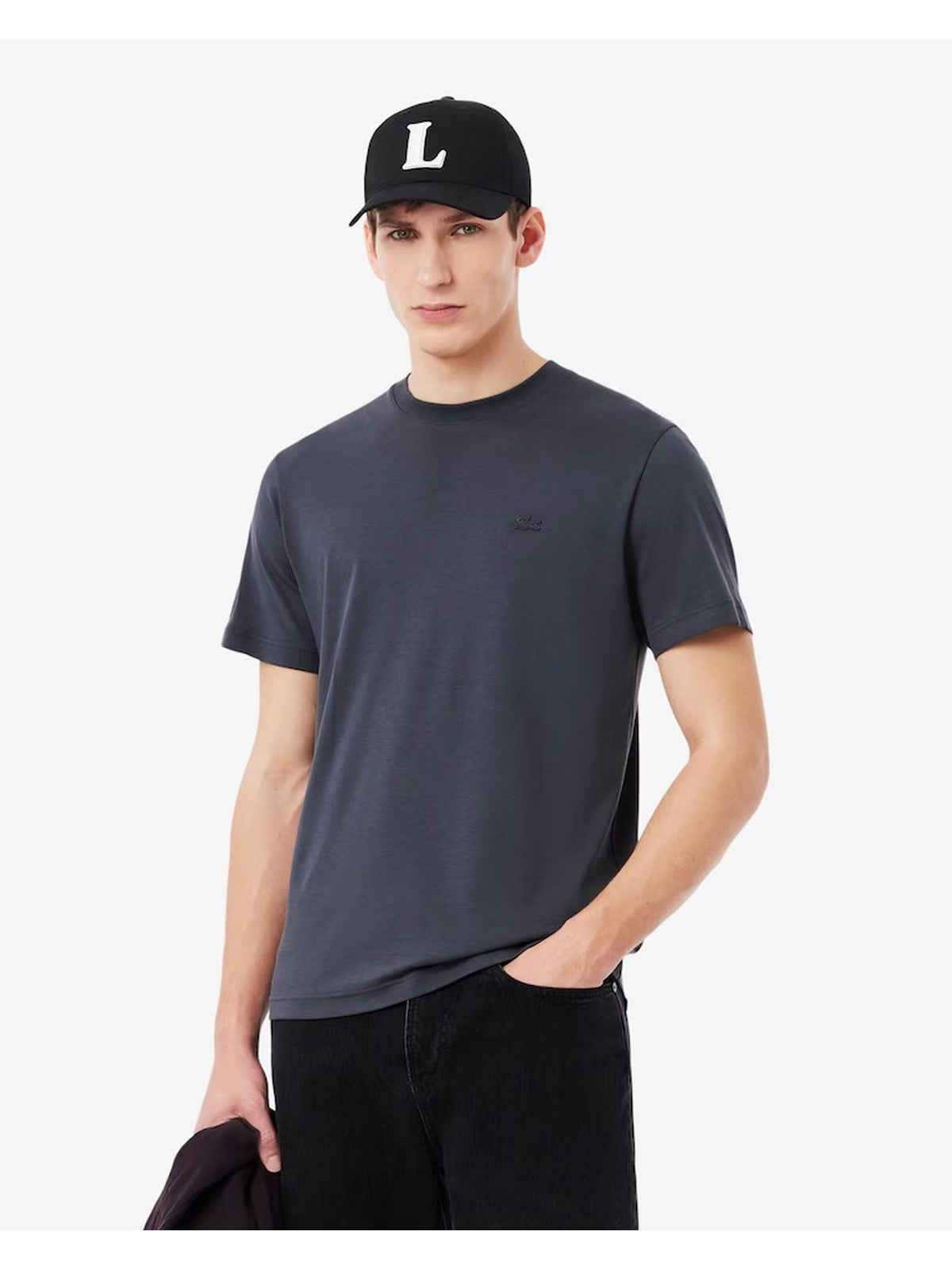 LACOSTE T-shirt Uomo  TH5931 S5T Grigio